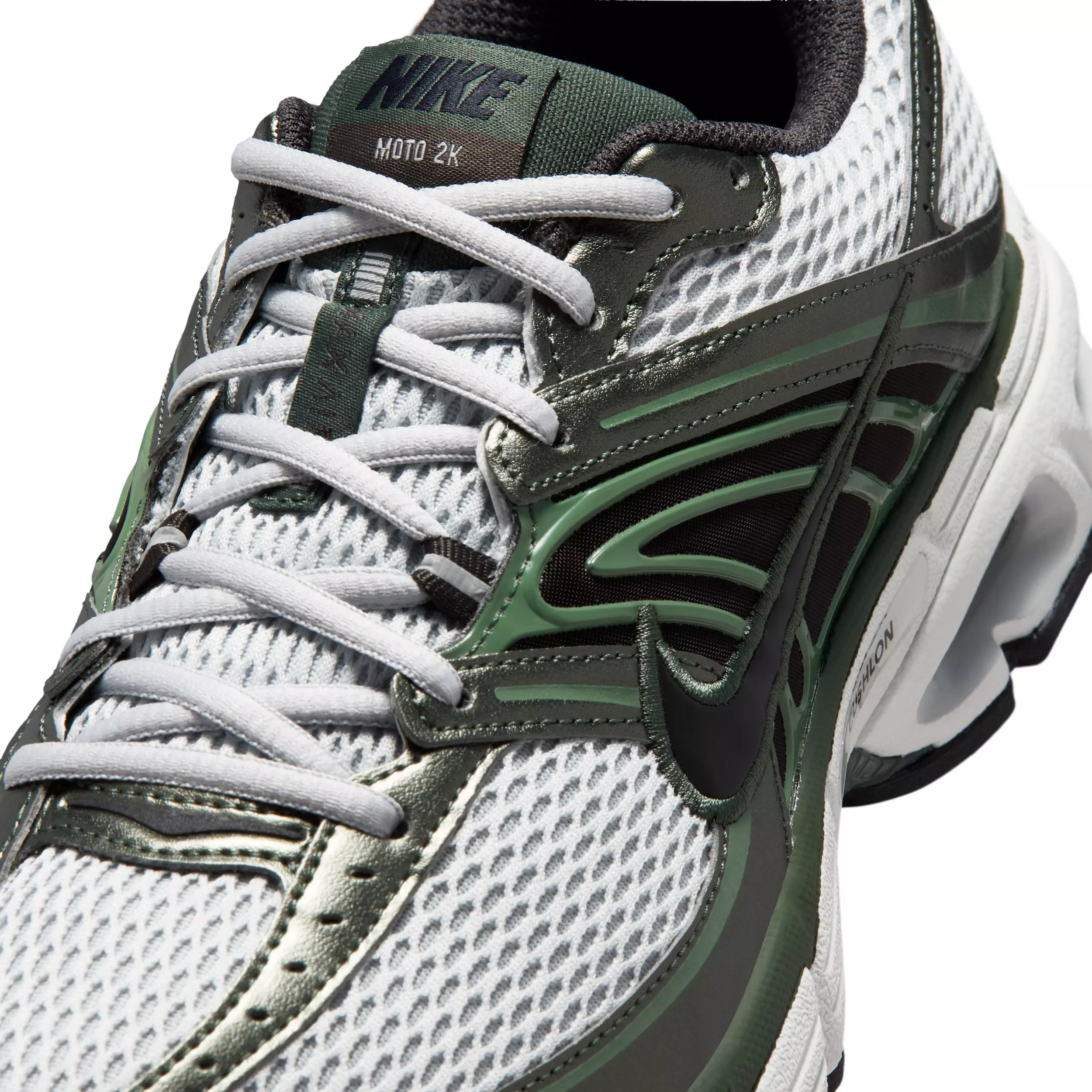 Nike Air Max Moto 2K "Grey Fog/Camo Green/Off White/Black" Men's Shoe - GREY/GREEN/OFF WHITE/BLACK