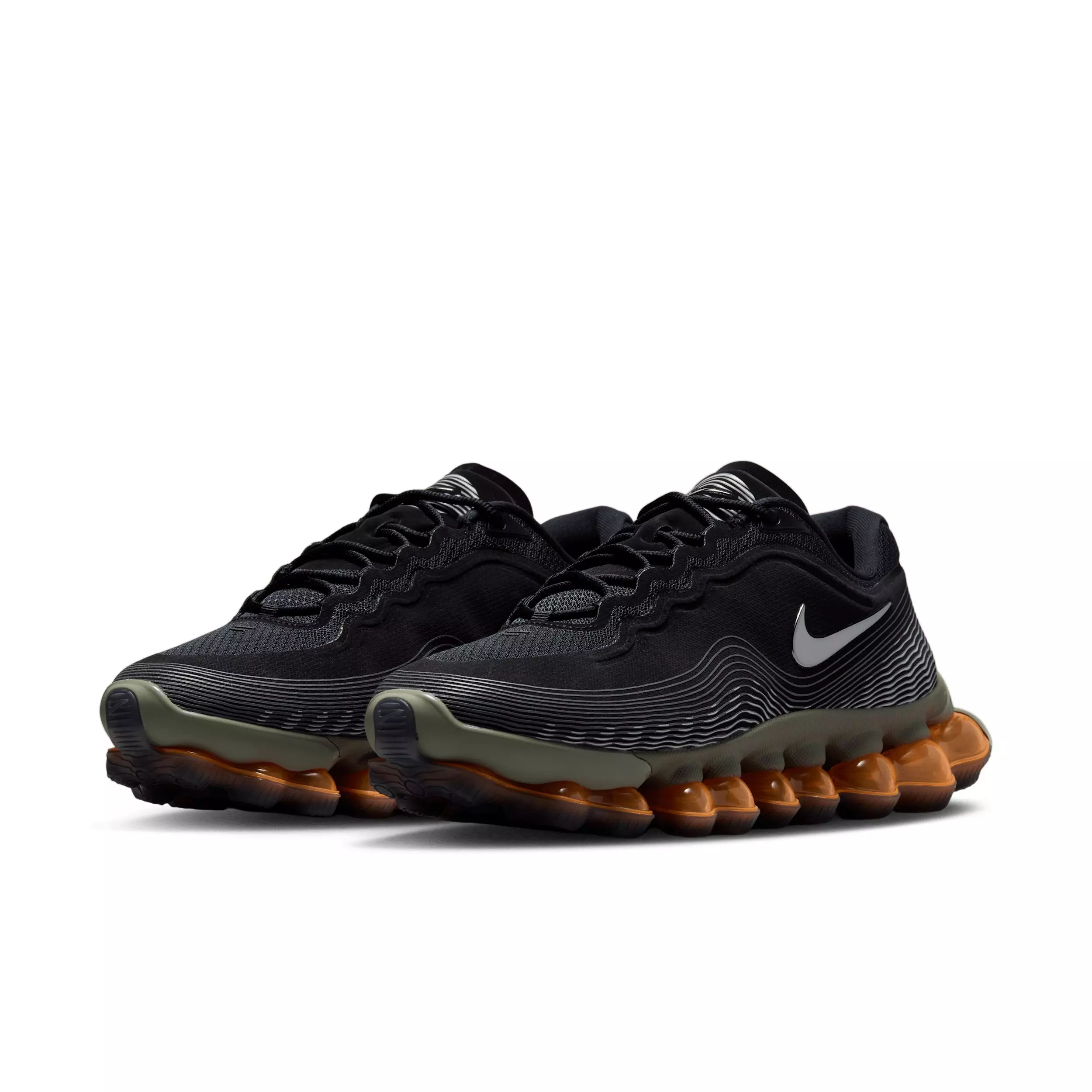 Nike Air Liquid Max AW "Black/Light Army/Pure Platinum/Metallic Silver" Men's Shoe - BLACK/LT ARMY/PLATINUM/SILVER
