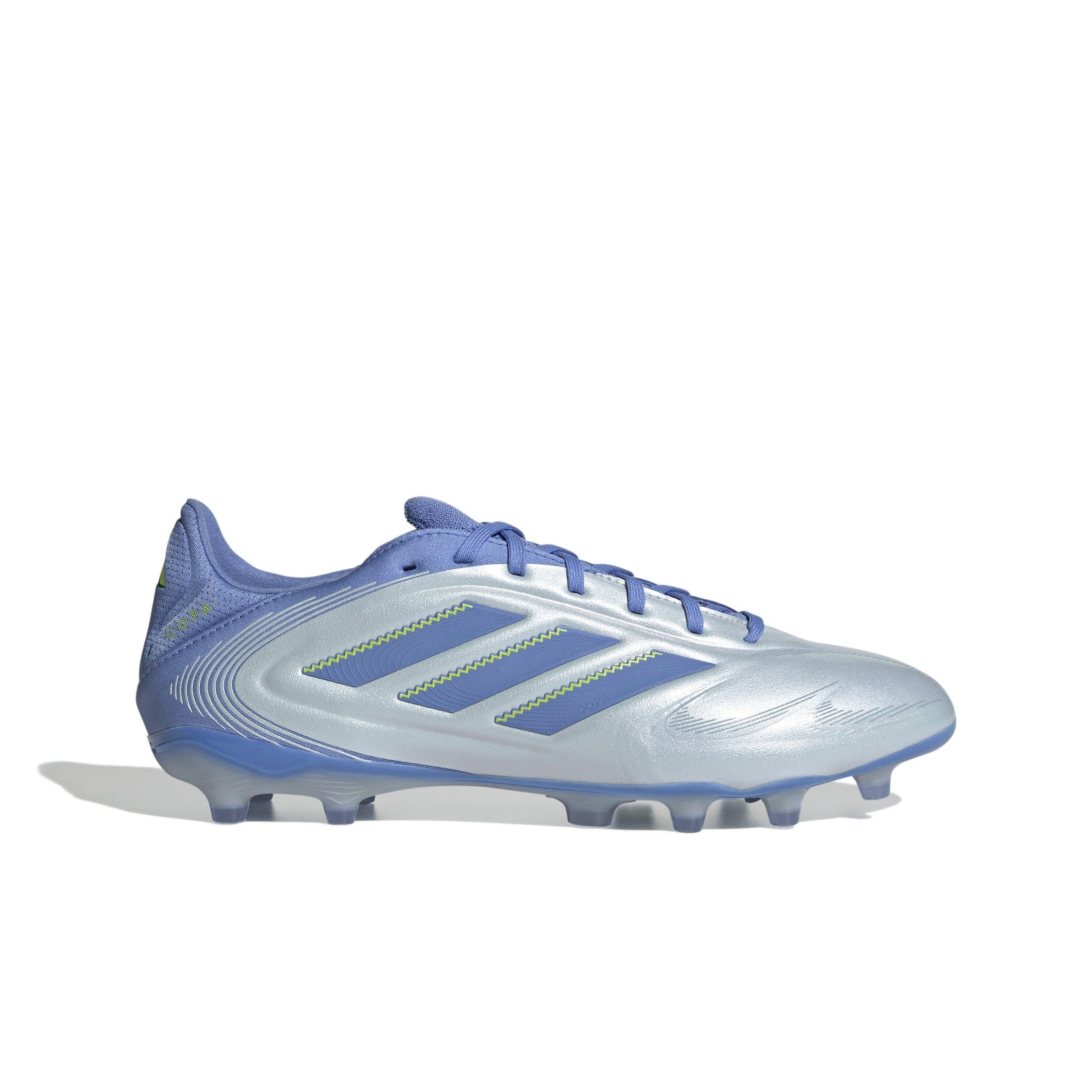 adidas Copa Pure 3 Pro FG "Halo Blue/Blue Fusion/Lucid Lemon" Unisex Soccer Cleat - BLUE/BLUE/LEMON Thumbnail View 1