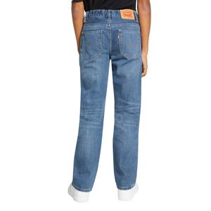 Levi's Big Boys' 505 Regular Fit Medium Blue Wash Denim Jeans