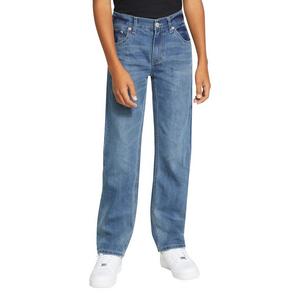 Levi's Big Boys' 505 Regular Fit Medium Blue Wash Denim Jeans