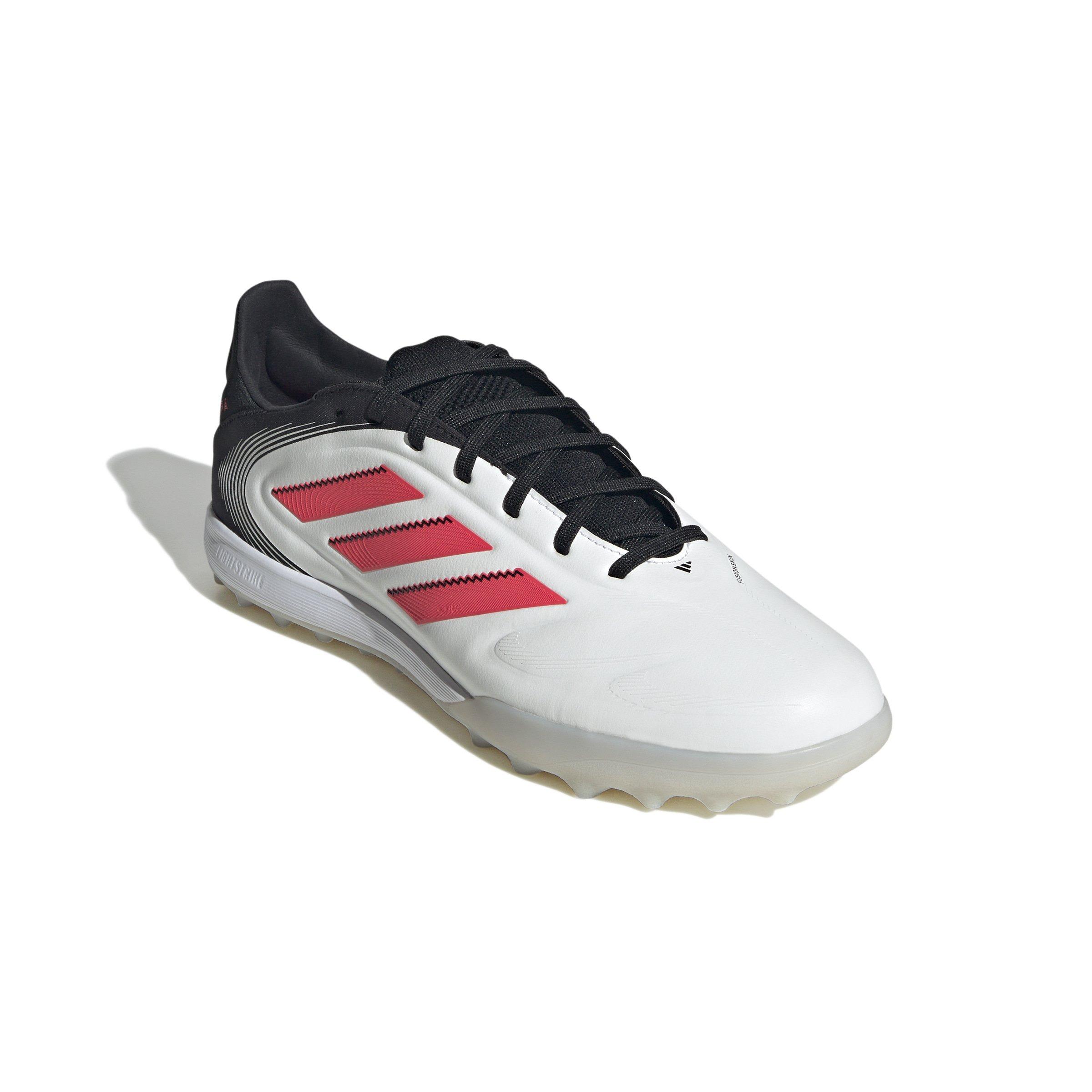 adidas Copa Pure 3 League Turf "Ftwr White/Lucid Red/Core Black" Unisex Soccer Shoe - WHITE/RED/BLACK Thumbnail View 3