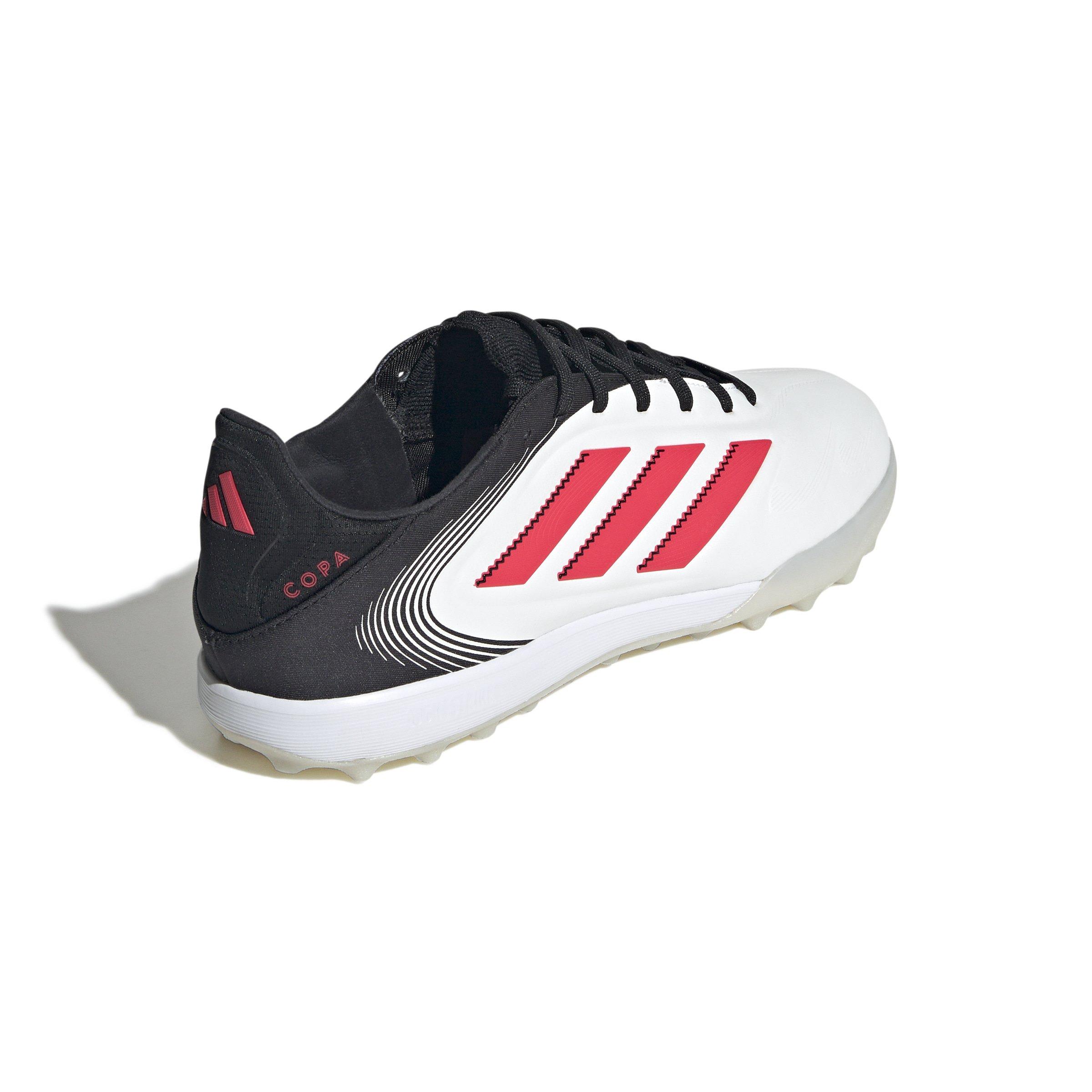 adidas Copa Pure 3 League Turf "Ftwr White/Lucid Red/Core Black" Unisex Soccer Shoe - WHITE/RED/BLACK Thumbnail View 4