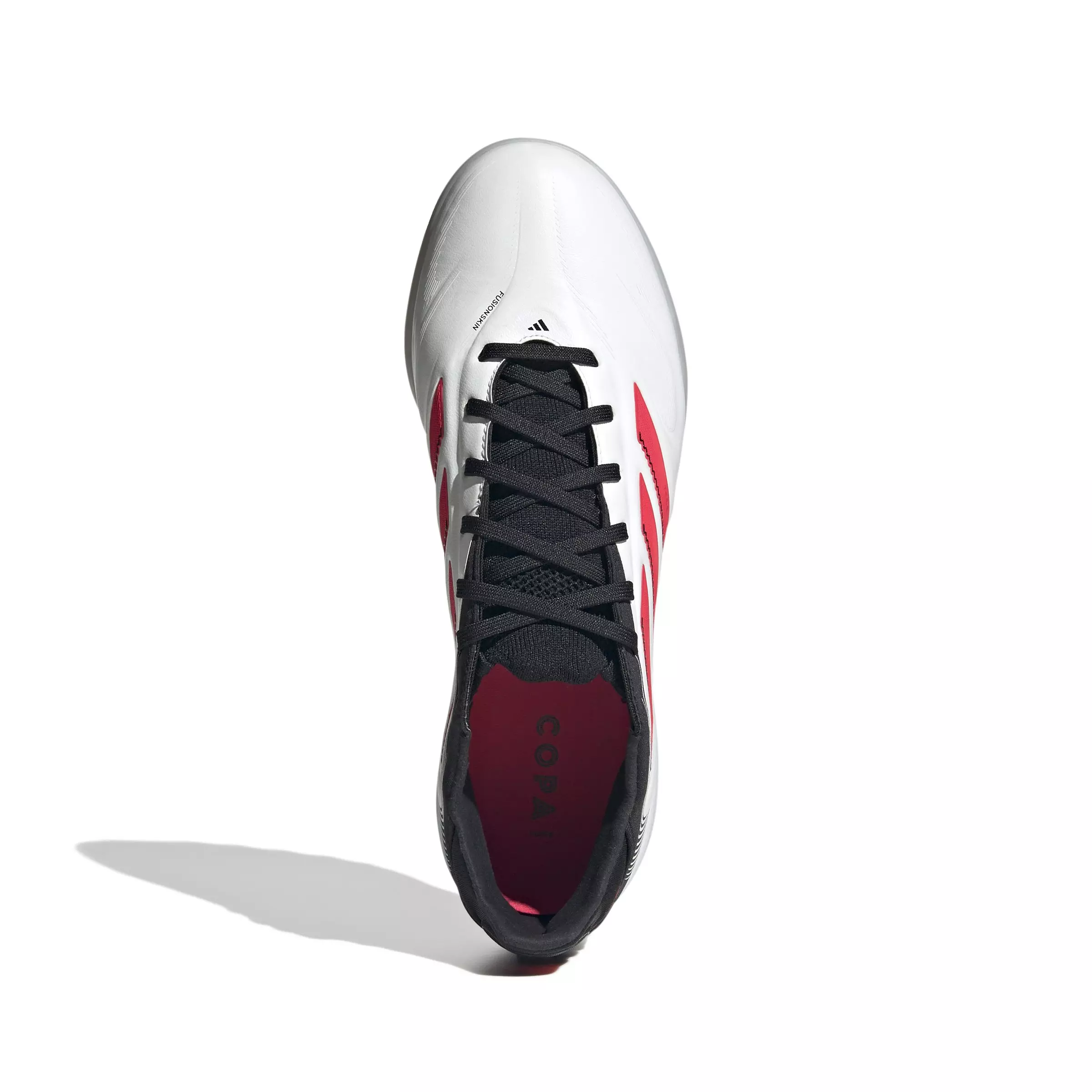 adidas Copa Pure 3 League Turf "Ftwr White/Lucid Red/Core Black" Unisex Soccer Shoe - WHITE/RED/BLACK