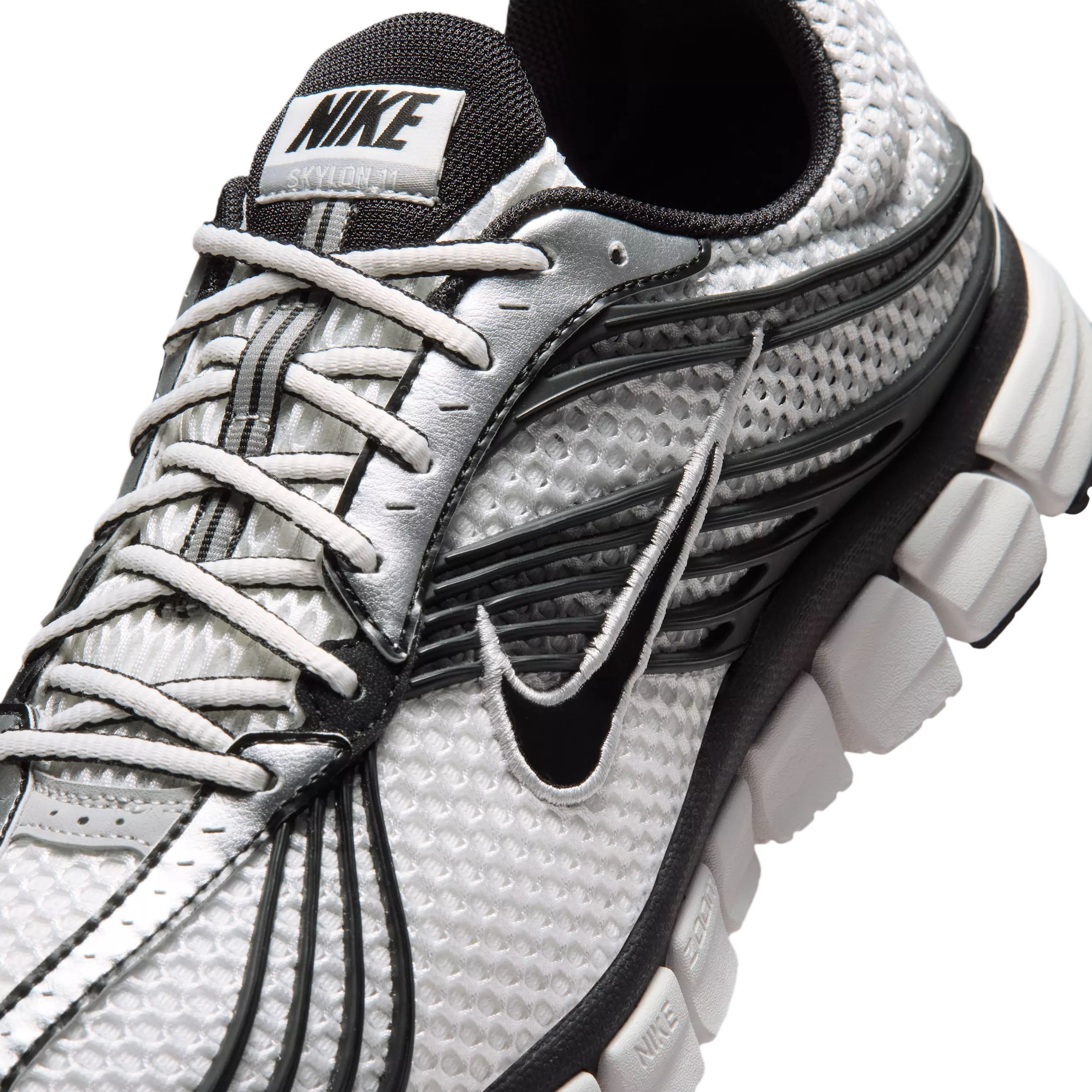 Nike Zoom Skylon 11 "Summit White" Men's Shoe - SUMMIT WHITE/BLACK/LIGHT SMOKE GREY/METALLIC SILVER