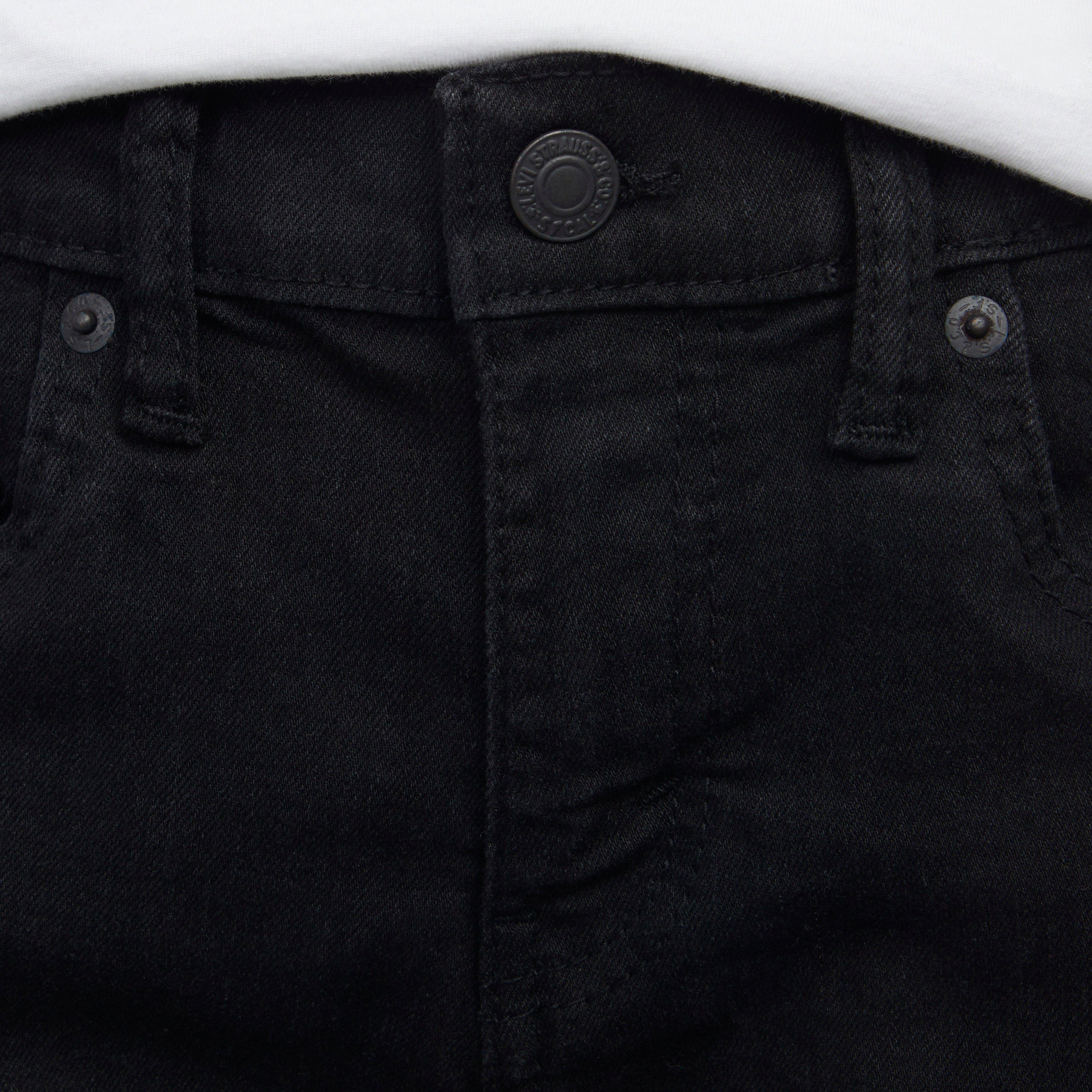 Levi's 511 Bootcut Black Wash Big Boys' Black Denim Jeans - BLACK Thumbnail View 4