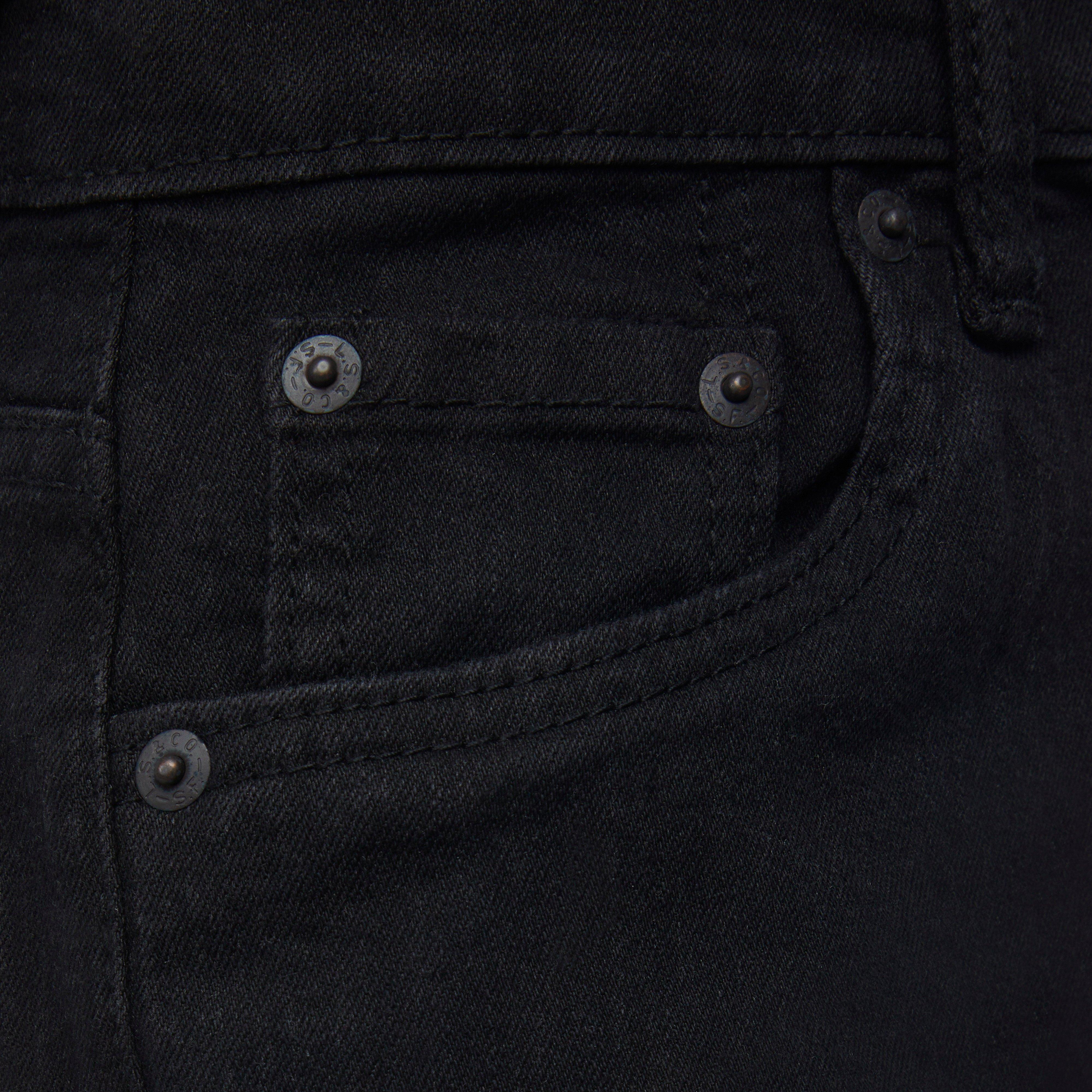 Levi's 511 Bootcut Black Wash Big Boys' Black Denim Jeans - BLACK Thumbnail View 5