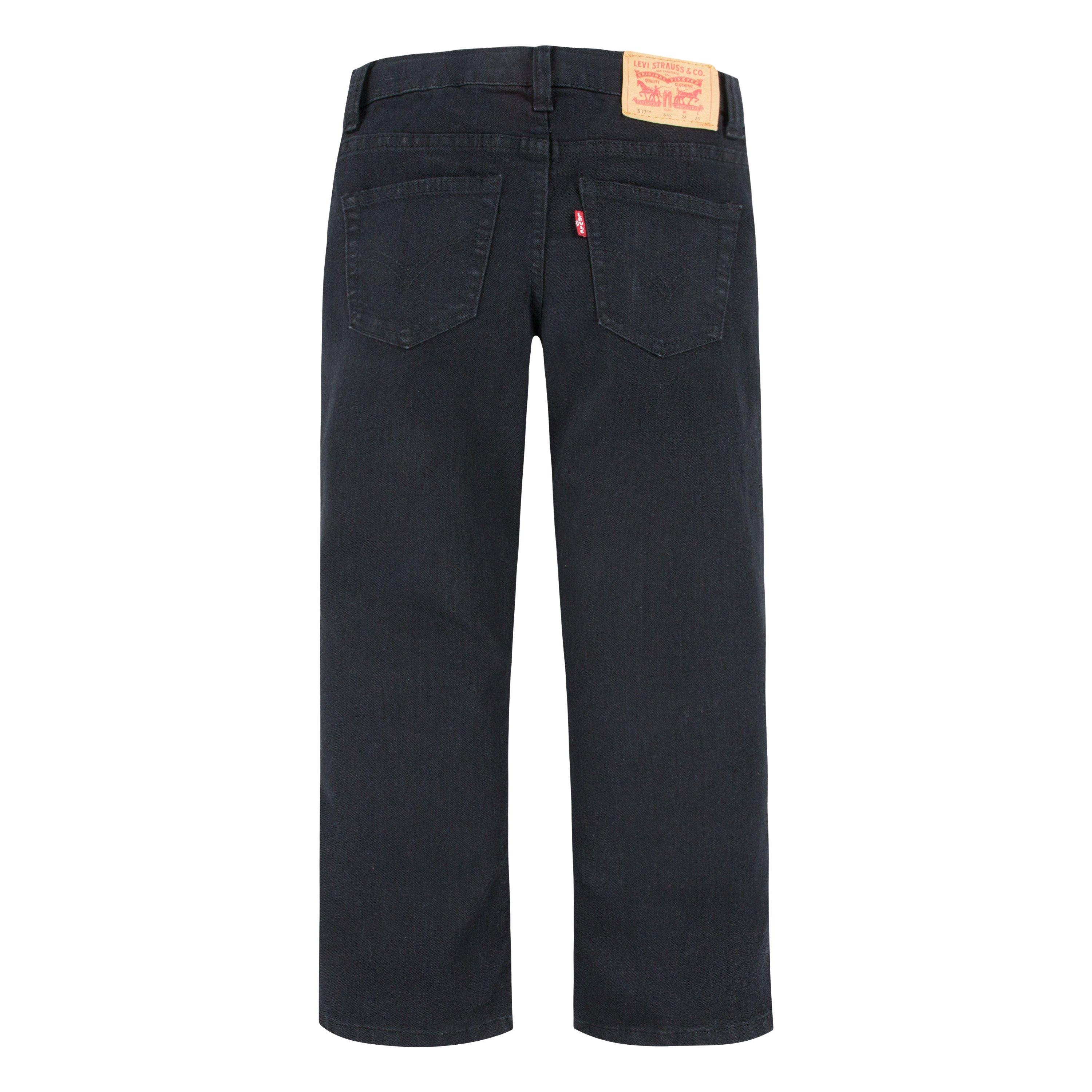 Levi's 511 Bootcut Black Wash Big Boys' Black Denim Jeans - BLACK Thumbnail View 9