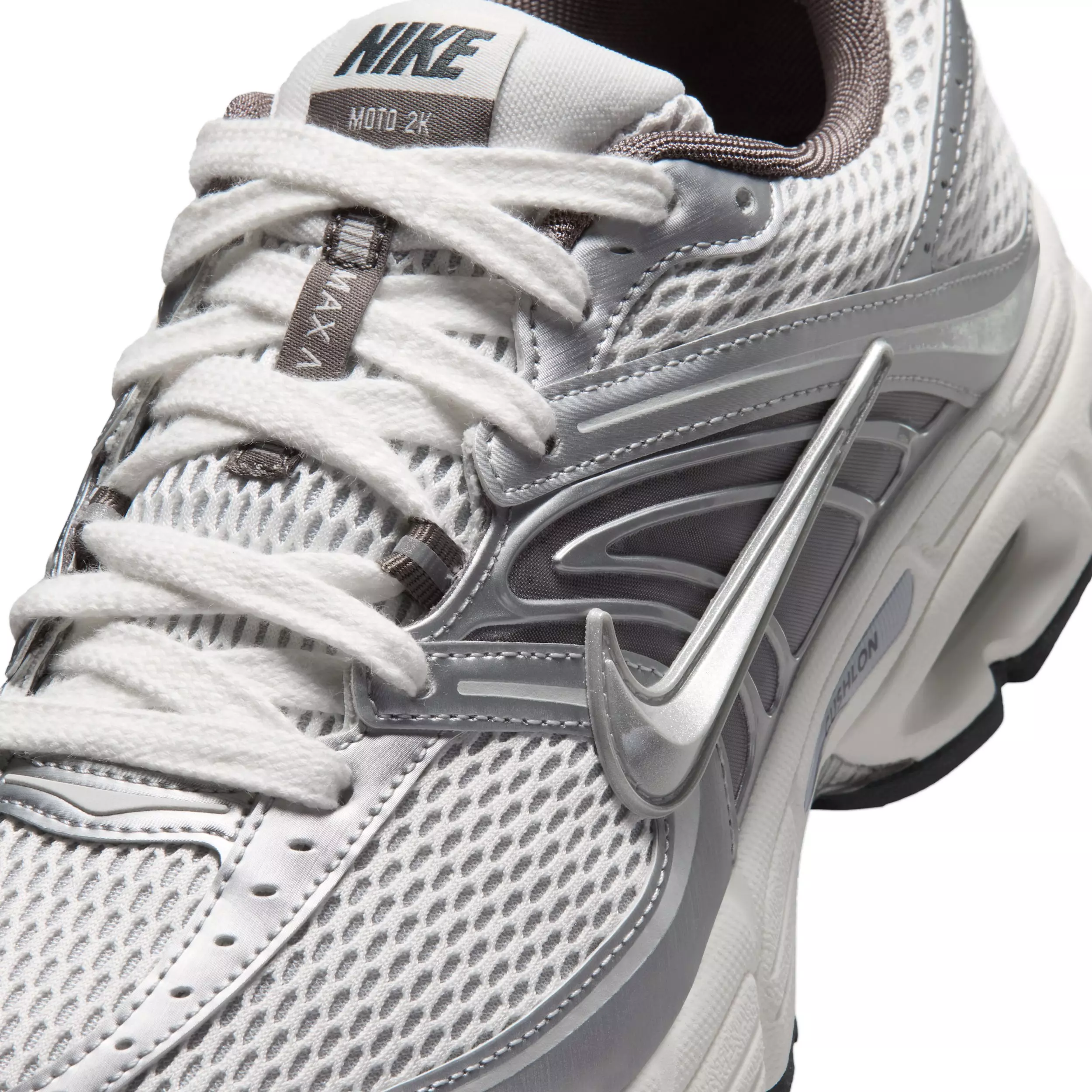 Nike Air Max Moto 2K "Platinum Tint/Sail/Anthracite/Metallic Silver" Men's Shoe - PLATINUM/SAIL/ANTHRACITE/SILVER