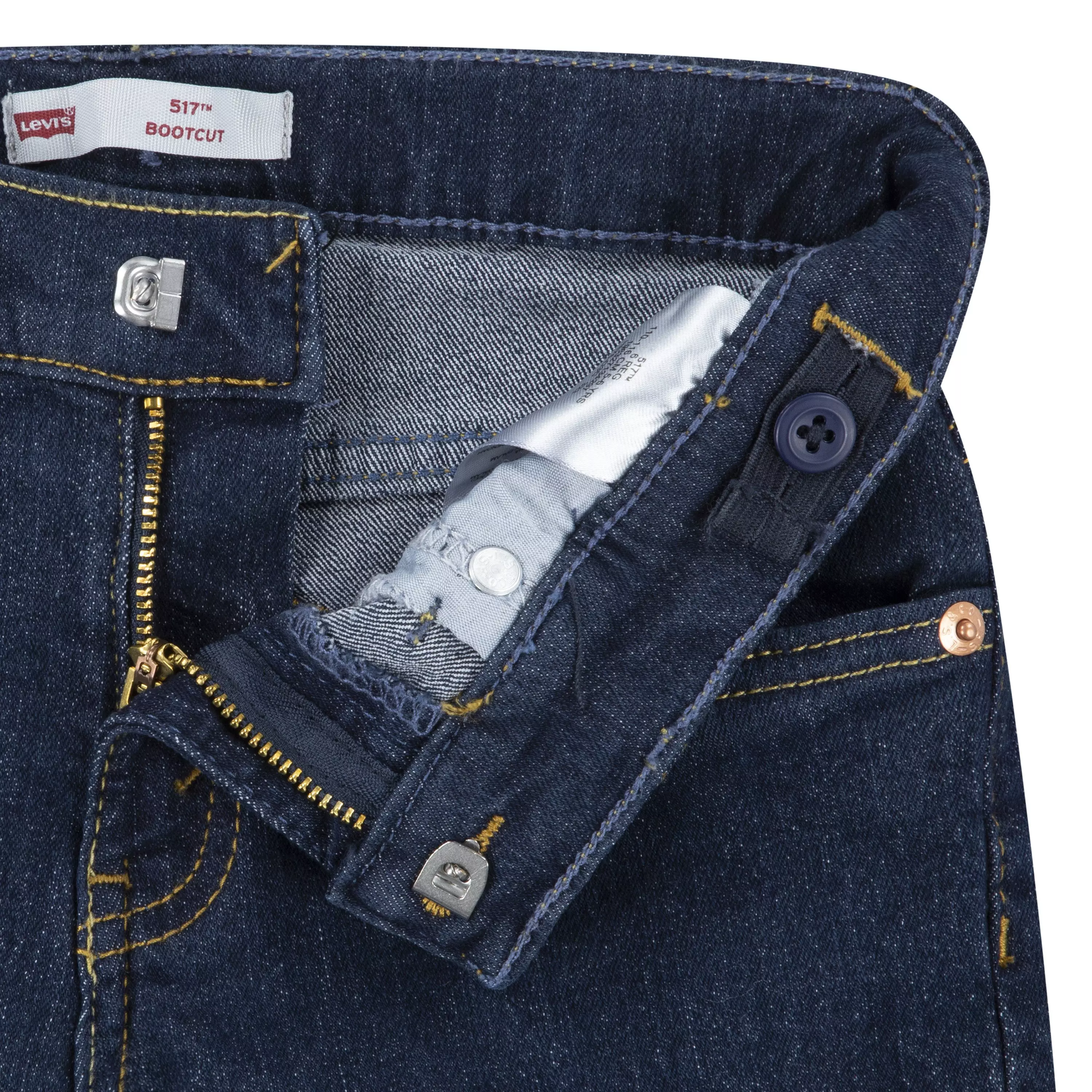 Levi's 511 Bootcut Dark Wash Little Boys' Dk Blue Denim Jeans - DK BLUE