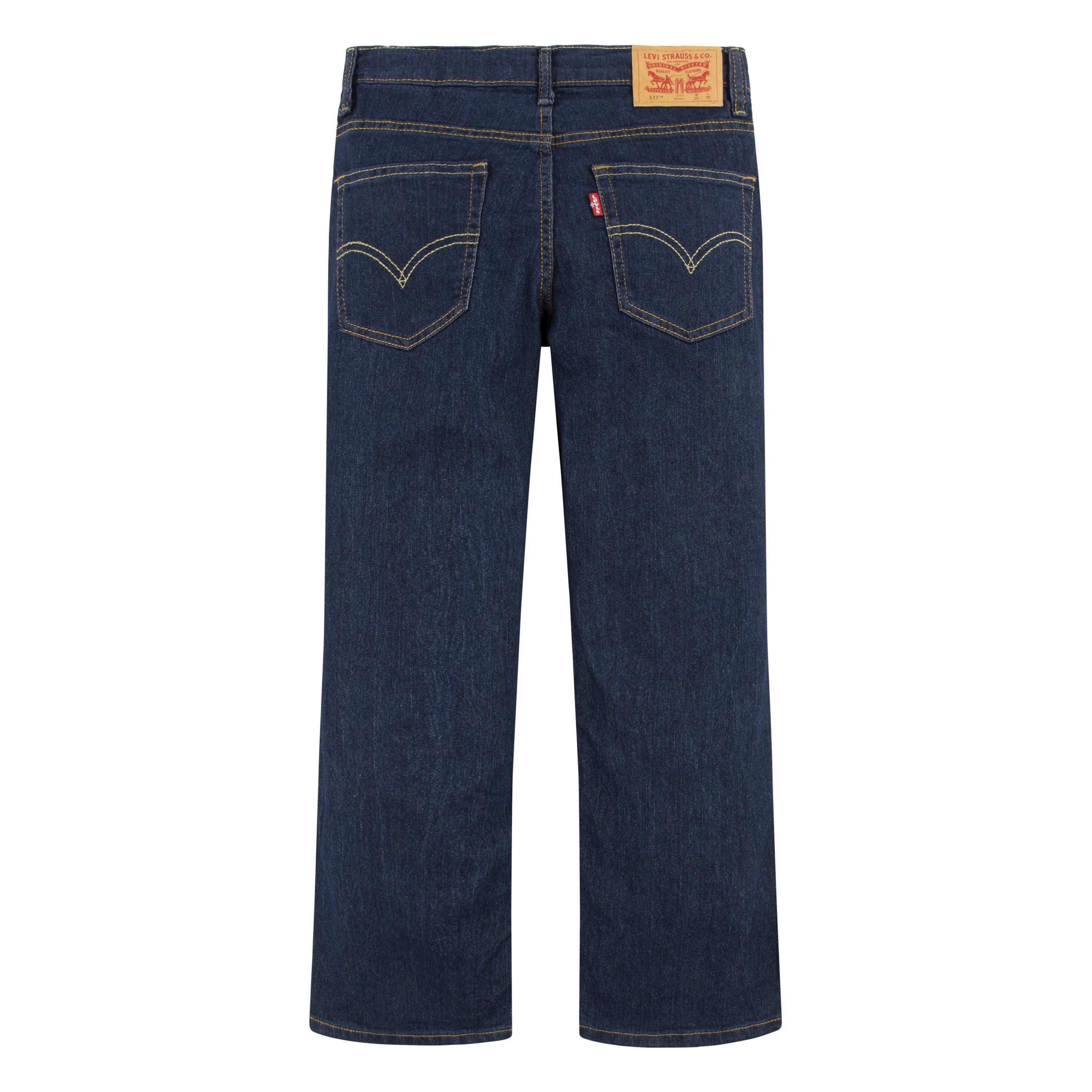 Levi's 511 Bootcut Dark Wash Big Boys' Dk Blue Denim Jeans - DK BLUE Thumbnail View 2