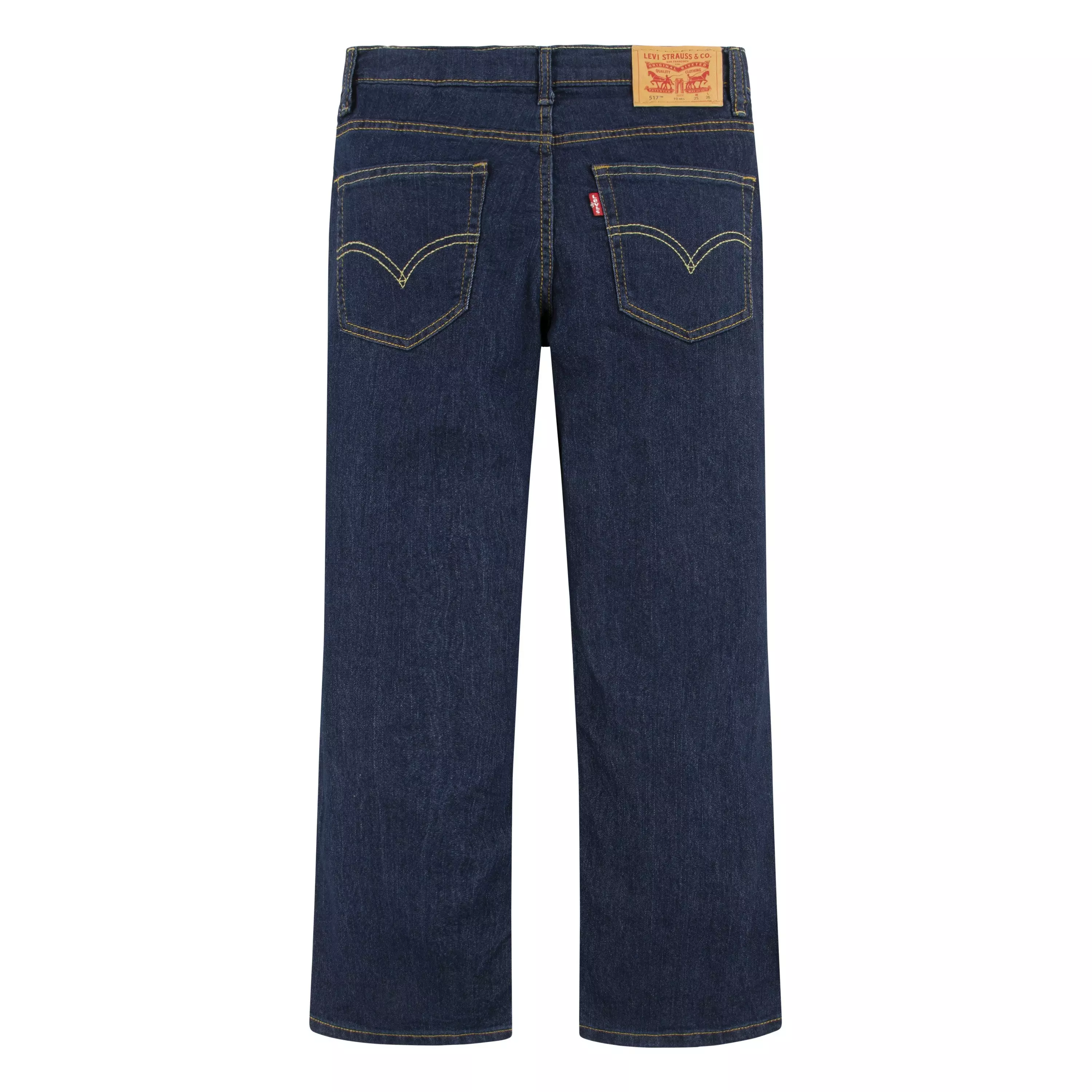 Levi's 511 Bootcut Dark Wash Big Boys' Dk Blue Denim Jeans - DK BLUE