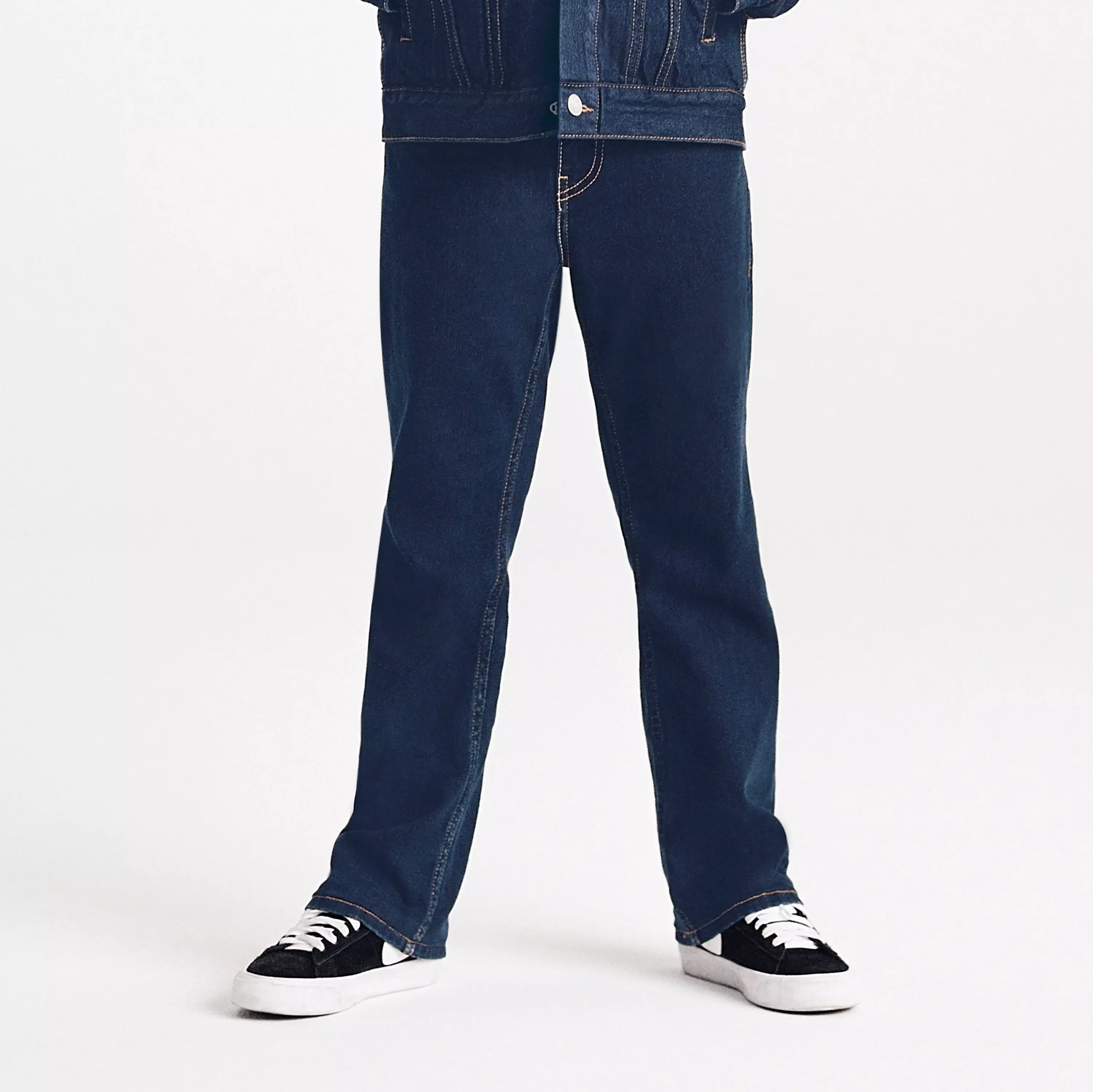 Levi's 511 Bootcut Dark Wash Big Boys' Dk Blue Denim Jeans - DK BLUE