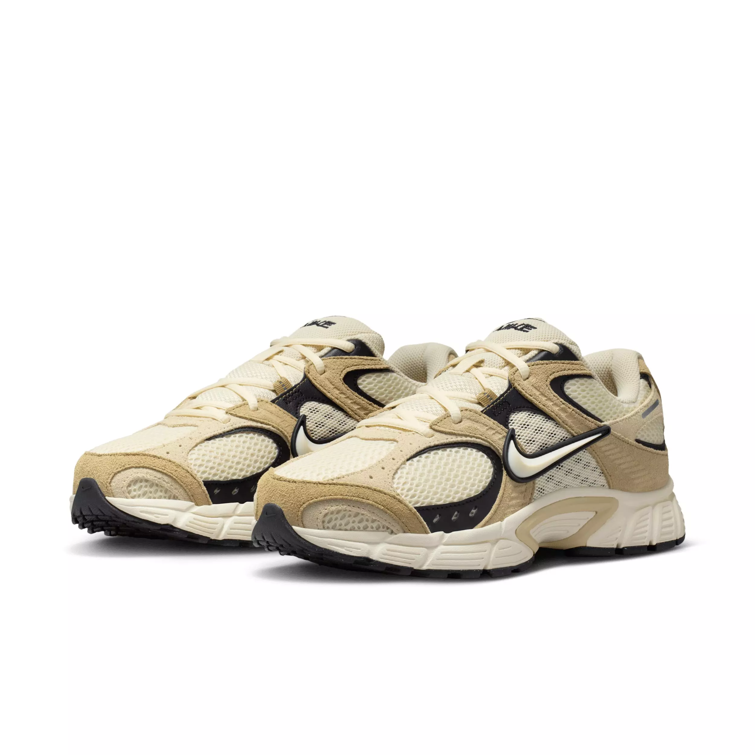 Nike V5 RNR Suede "Coconut Milk/Light Khaki/Parachute Beige/Coconut Milk" Men's Shoe - MILK/LT KHAKI/BEIGE/MILK