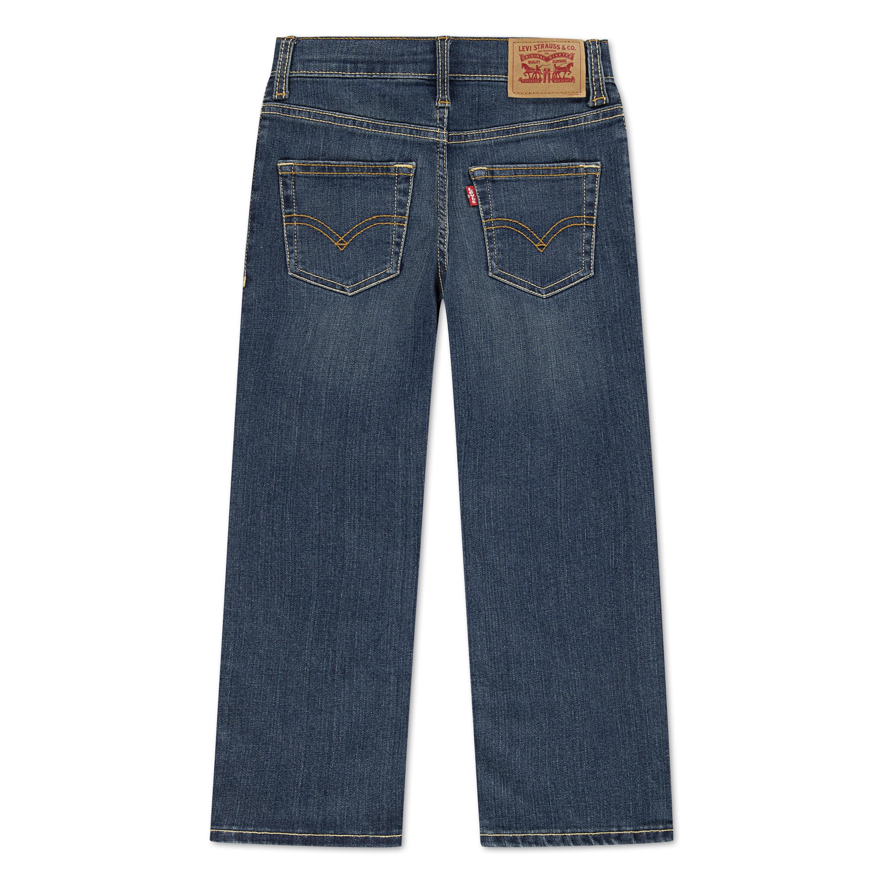 Levi's 511 Bootcut Med Wash Little Boys' Denim Jeans - Blue - BLUE Thumbnail View 2