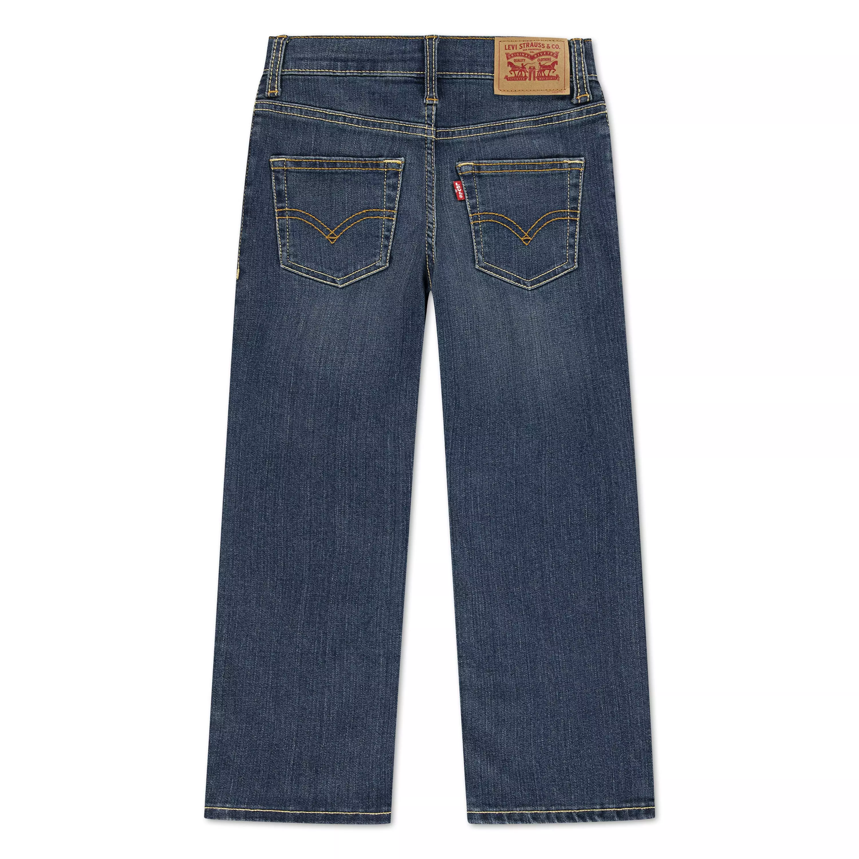 Levi's Big Boys' 511 Bootcut Med Wash Blue Denim Jeans - BLUE