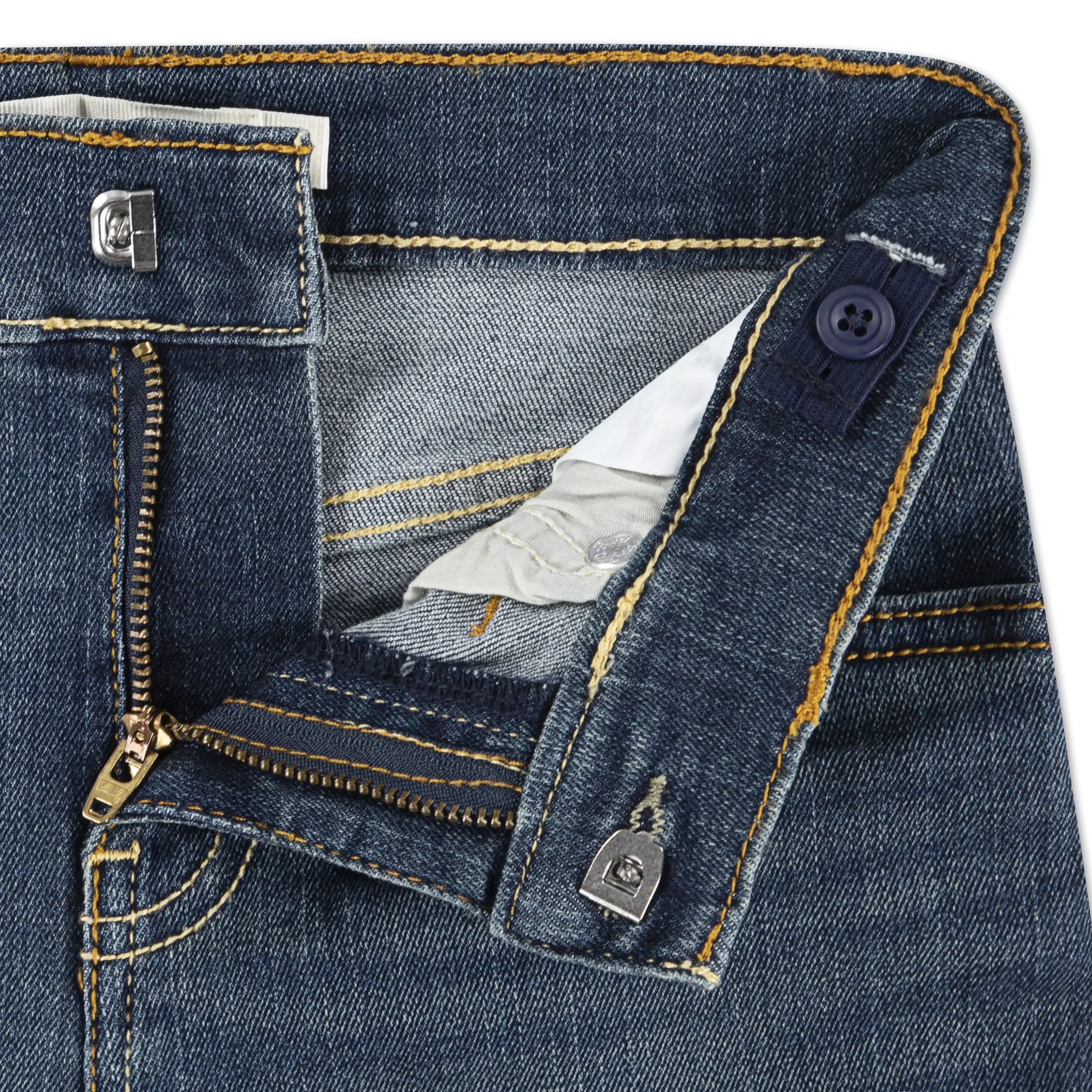 Levi's Big Boys' 511 Bootcut Med Wash Blue Denim Jeans - BLUE