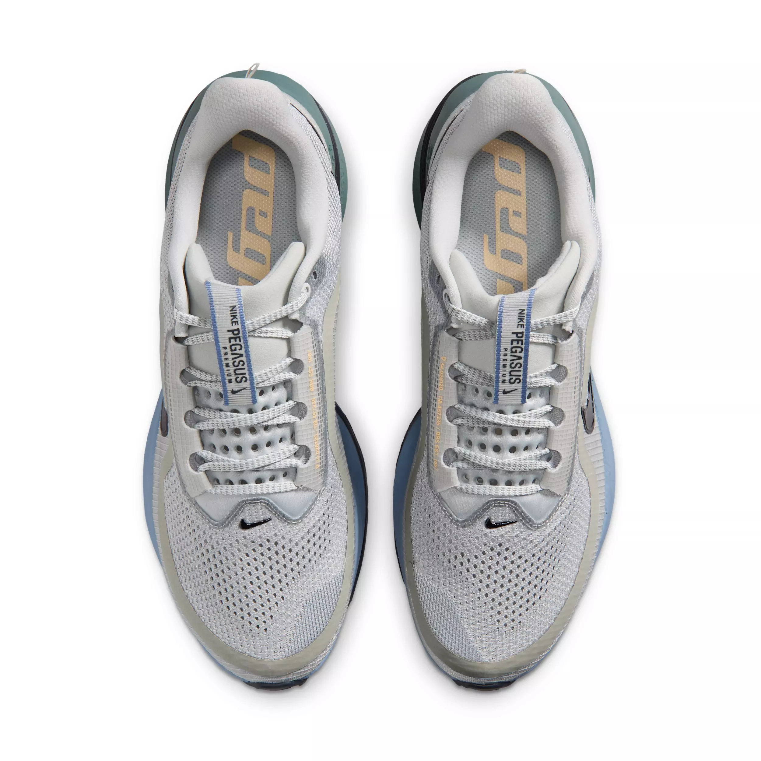 Nike Pegasus Premium "Grey Mist/Mineral Slate/Work Blue/Dark Obsidian" Men's Running Shoe - GREY/SLATE/BLUE/DK OBSIDIAN