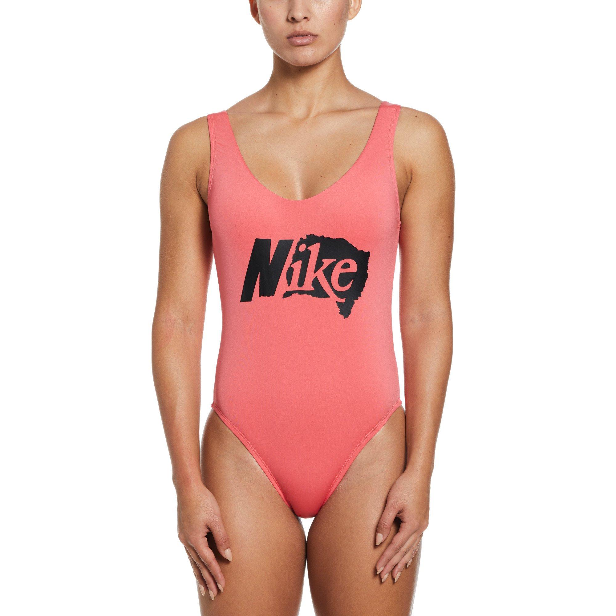 Nike Women's Swim Cheeky U-Back One Piece Swimsuit