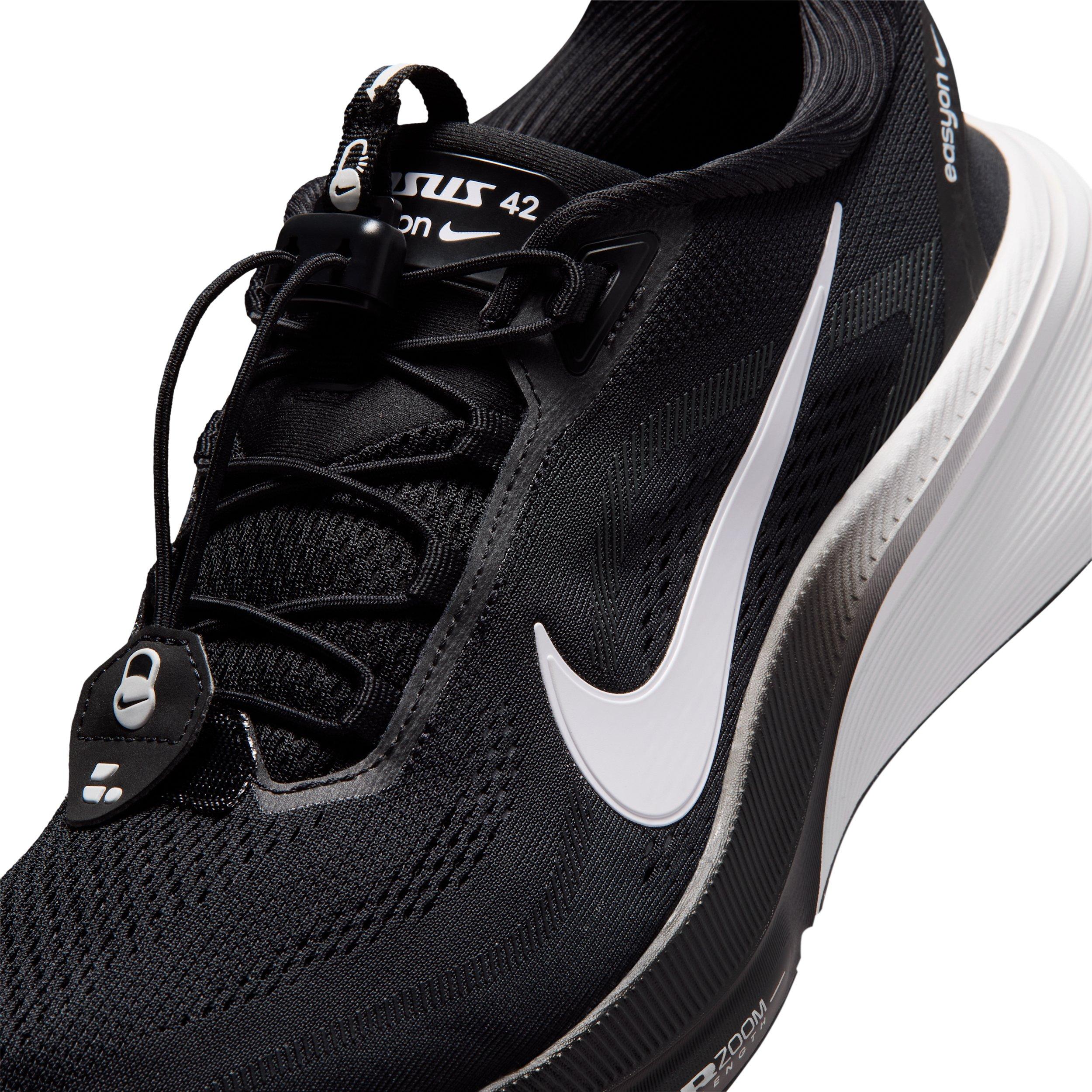 Nike Pegasus 42 EasyOn "Black/Dark Smoke Grey/White" Men's Running Shoe - BLACK/DK GREY/WHITE Thumbnail View 7