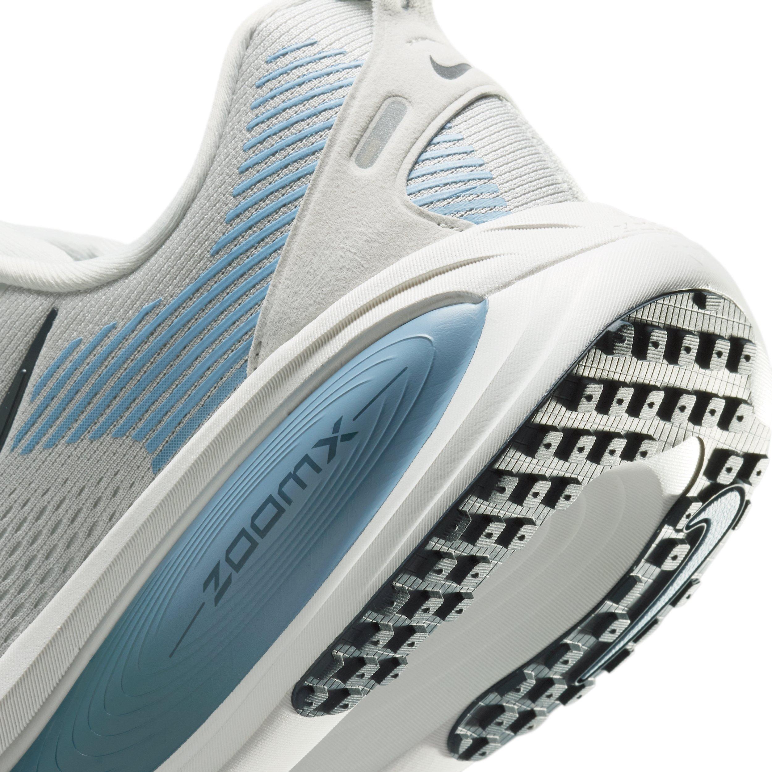 Nike Vomero 18 "Grey Fog/Off White/Work Blue/Dark Obsidian" Men's Running Shoe - GREY/OFF WHITE/BLUE/DK OBIDIAN