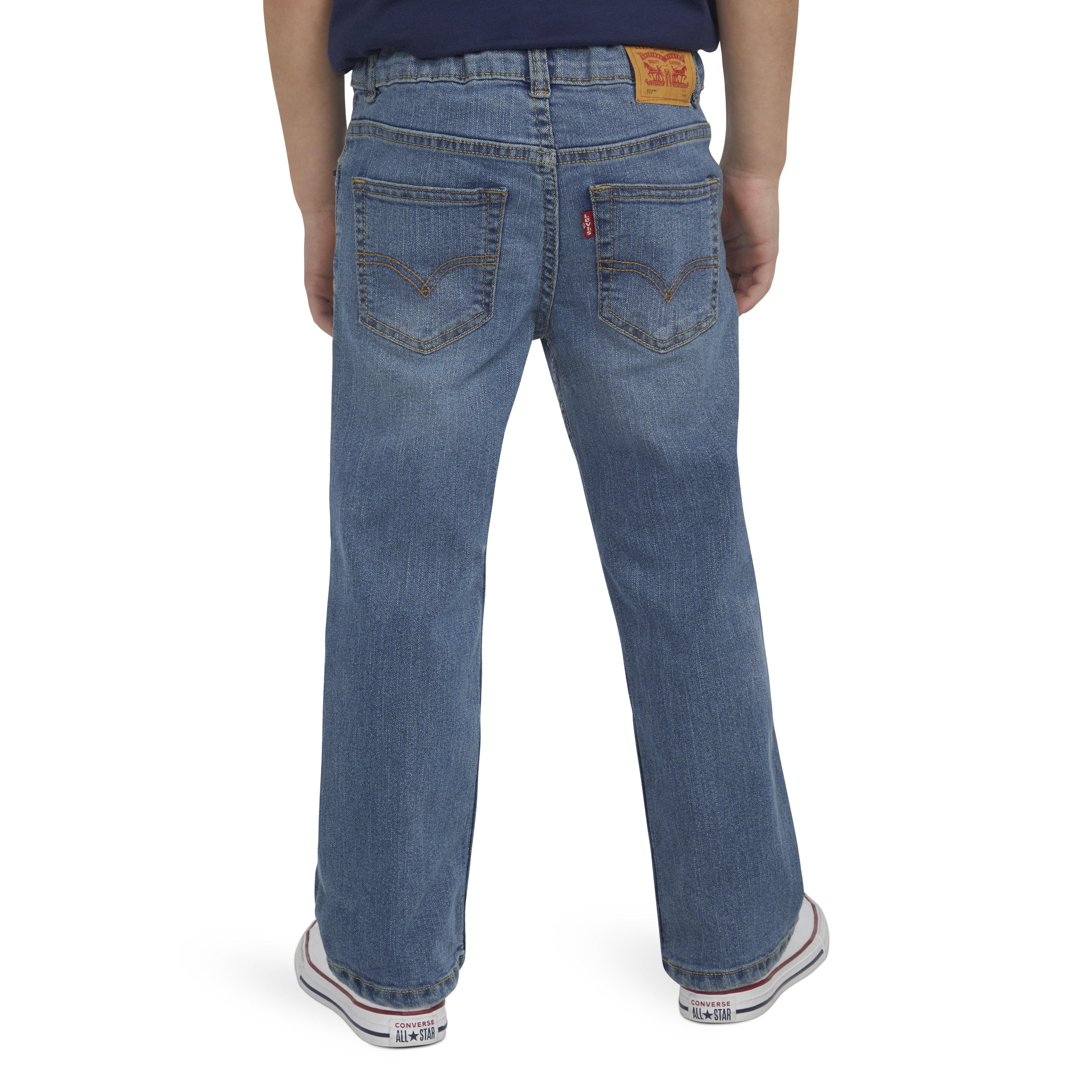 Levi's 511 Bootcut Lt Wash Little Boys' Blue Denim Jeans - BLUE Thumbnail View 2