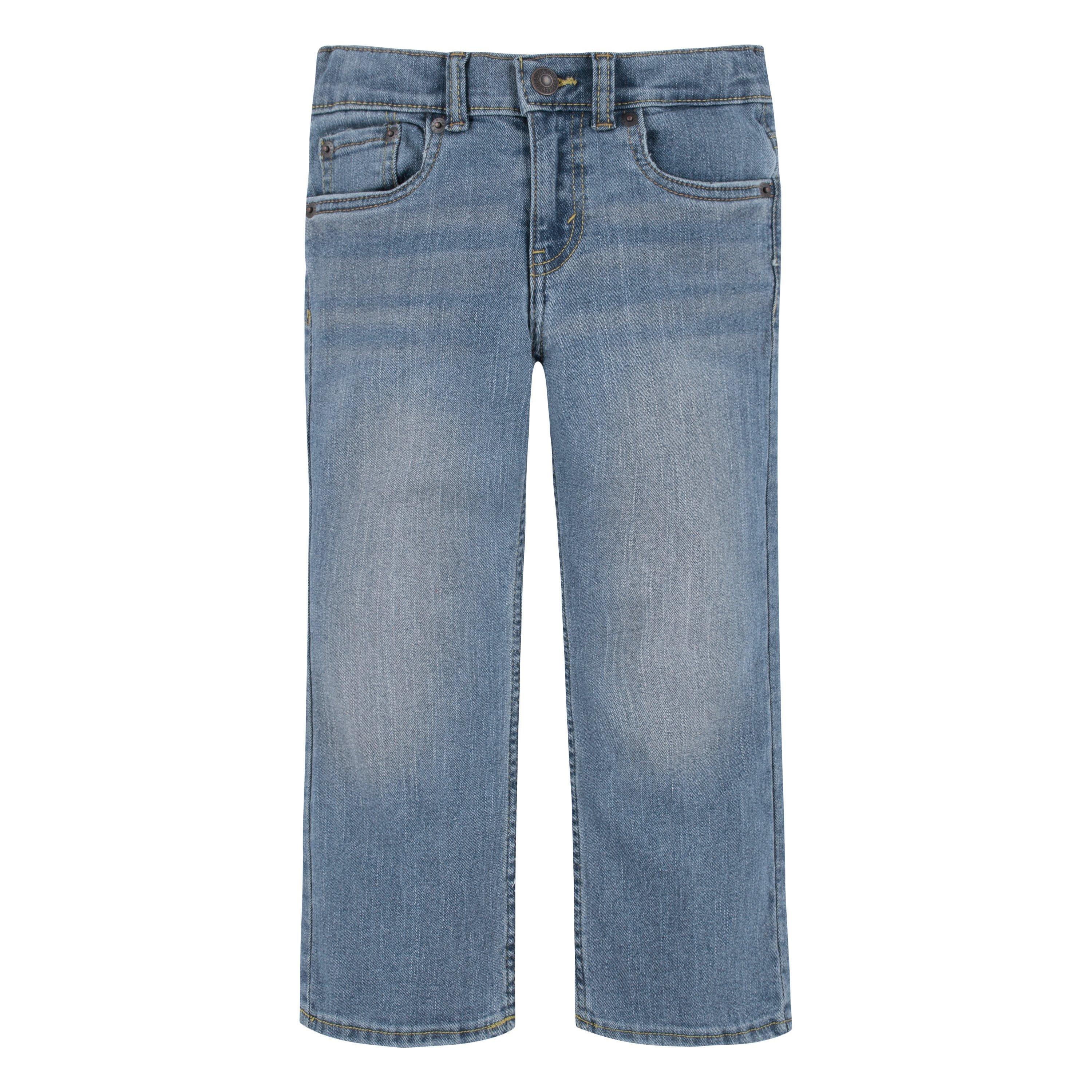 Levi's 511 Bootcut Lt Wash Little Boys' Blue Denim Jeans - BLUE Thumbnail View 7