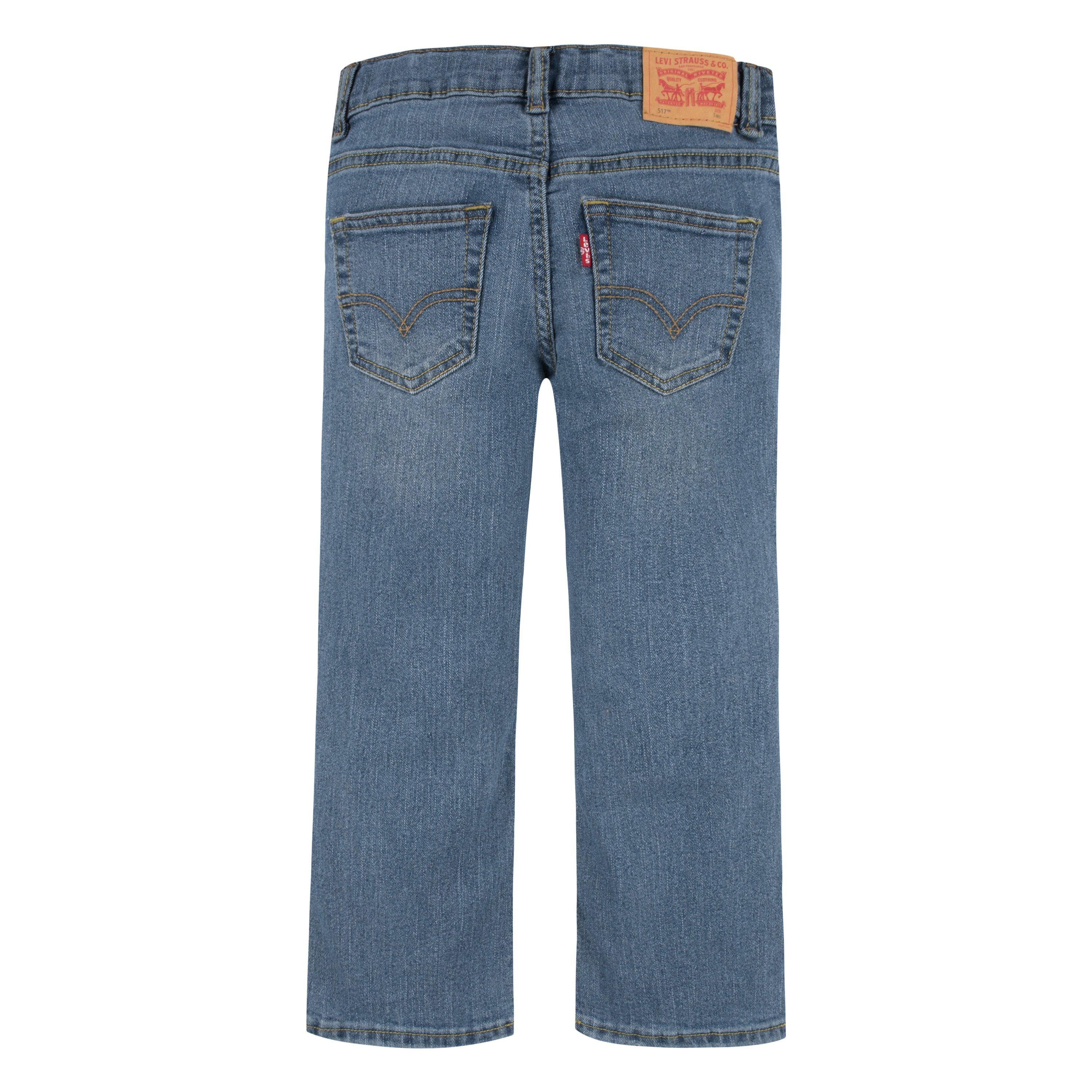 Levi's 511 Bootcut Lt Wash Little Boys' Blue Denim Jeans - BLUE Thumbnail View 8