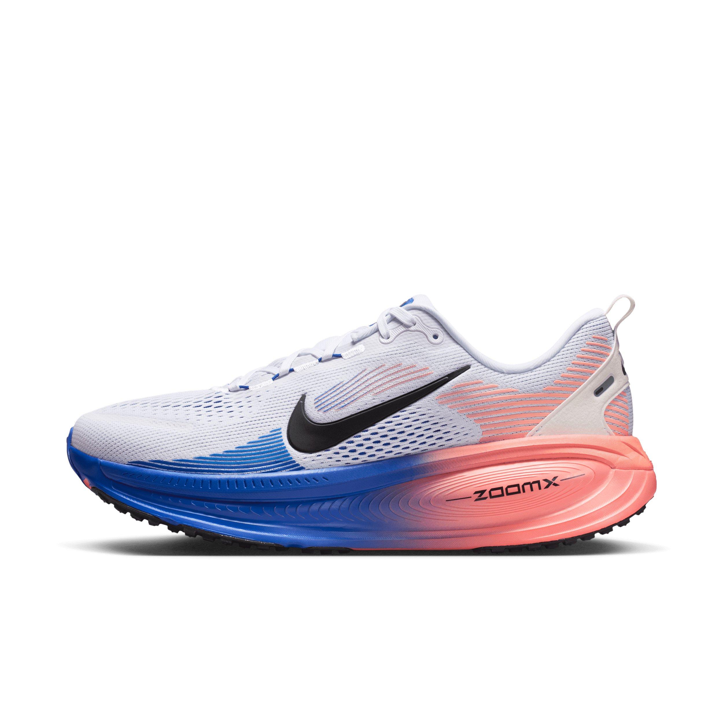 Nike Vomero 18 "White/Racer Blue/Atomic Pink/Black" Men's Running Shoe - WHITE/BLUE/PINK/BLACK Thumbnail View 2