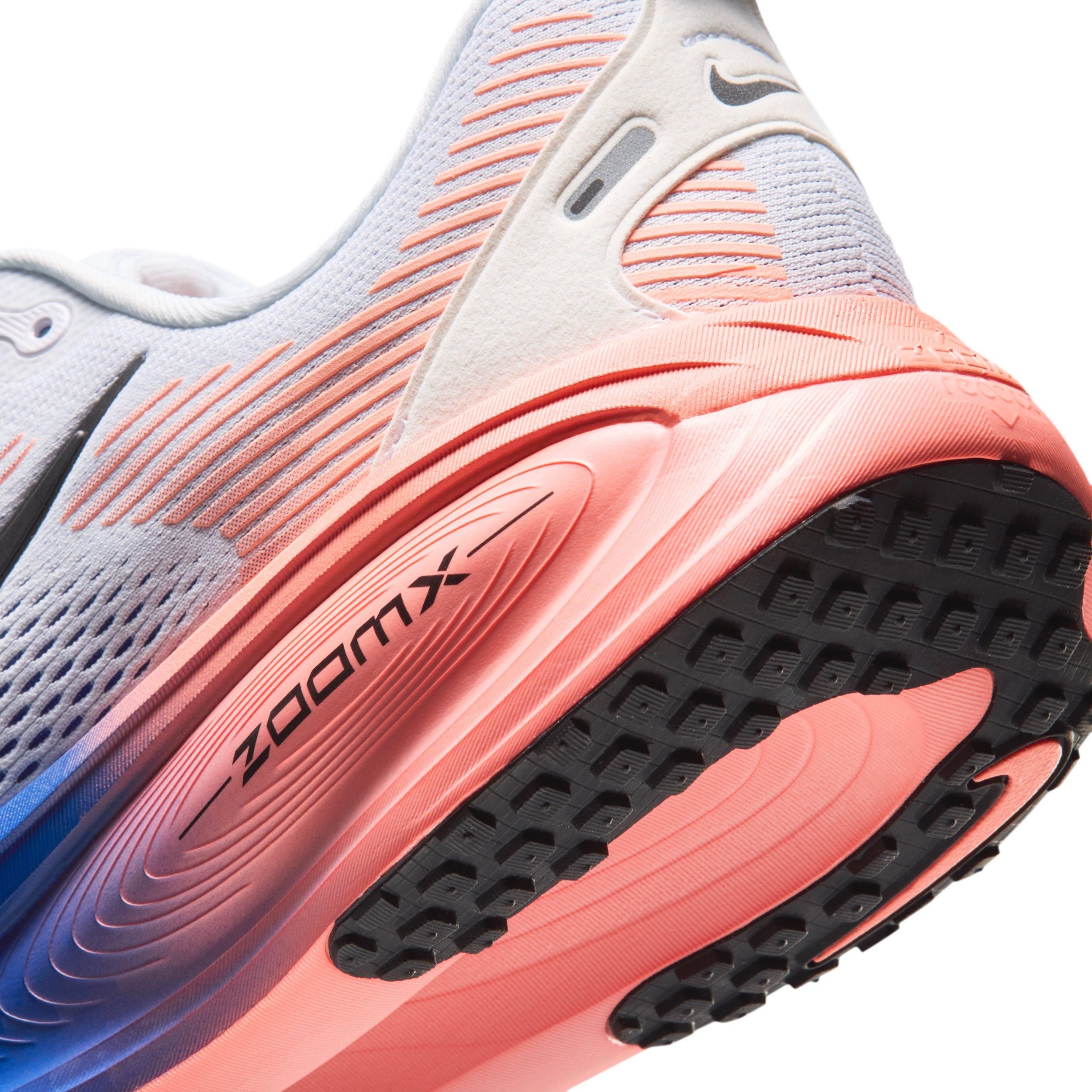 Nike Vomero 18 "White/Racer Blue/Atomic Pink/Black" Men's Running Shoe - WHITE/BLUE/PINK/BLACK Thumbnail View 8