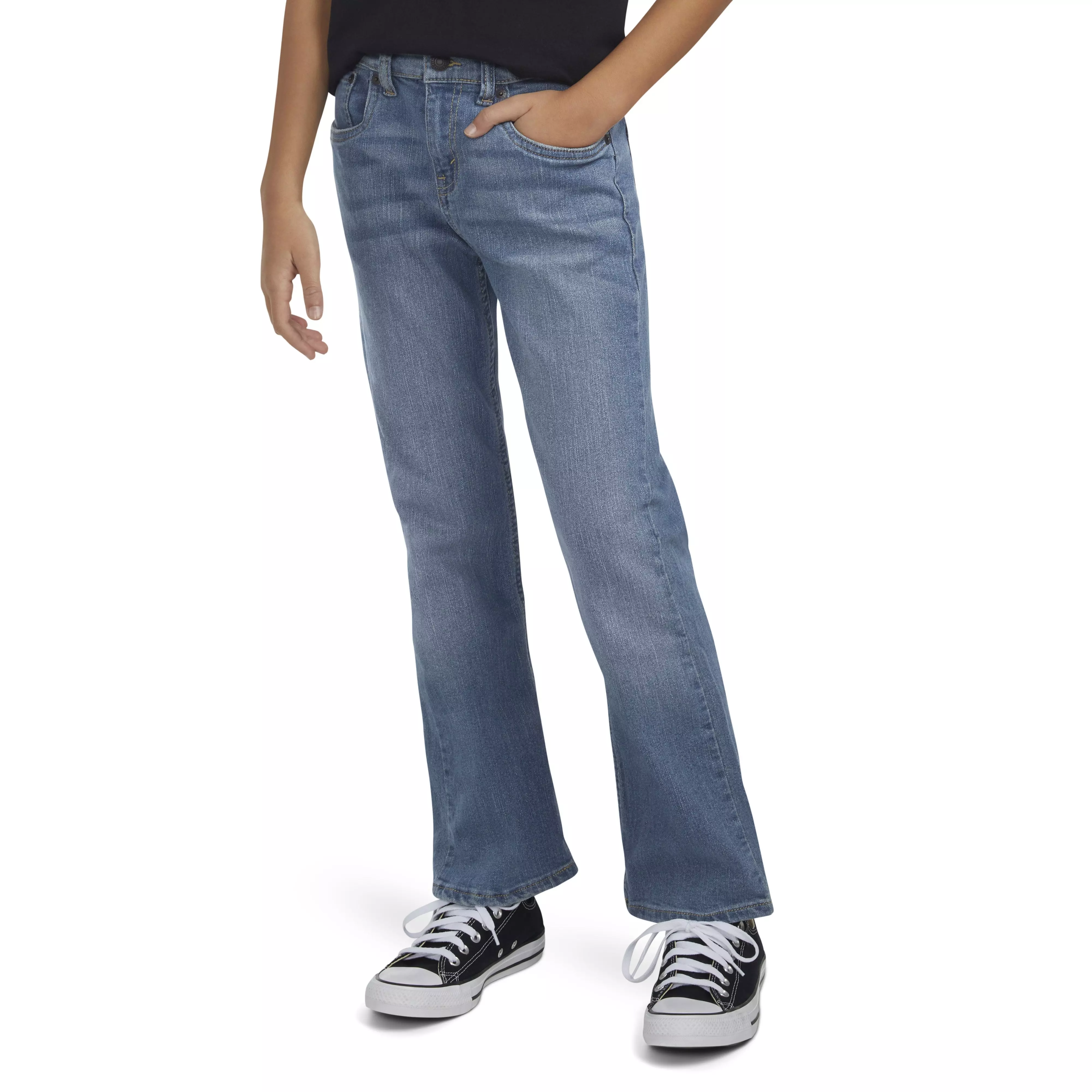 Levi's 511 Bootcut Lt Wash Big Boys' Denim Jeans - Blue - BLUE
