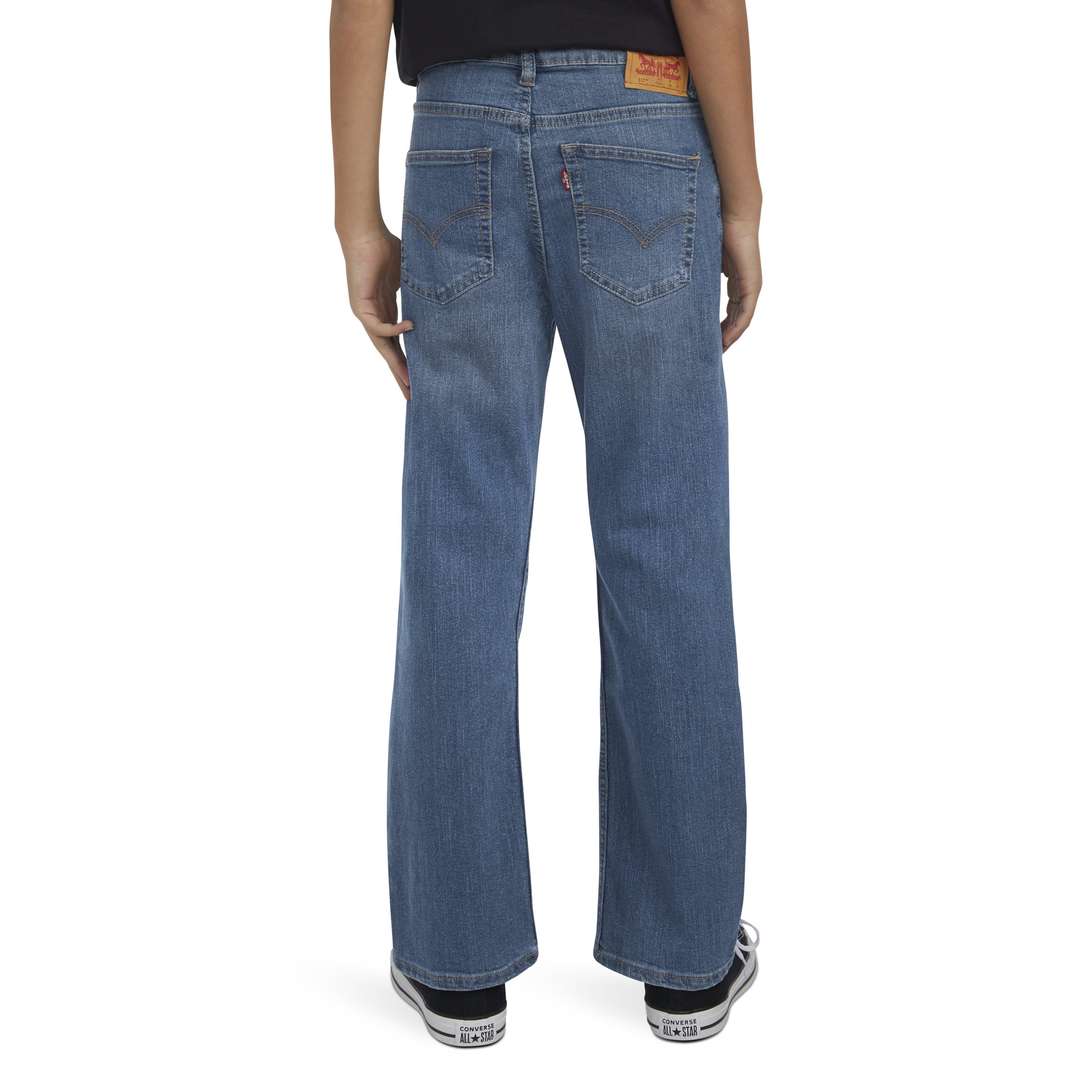 Levi's 511 Bootcut Lt Wash Big Boys' Blue Denim Jeans - BLUE Thumbnail View 2