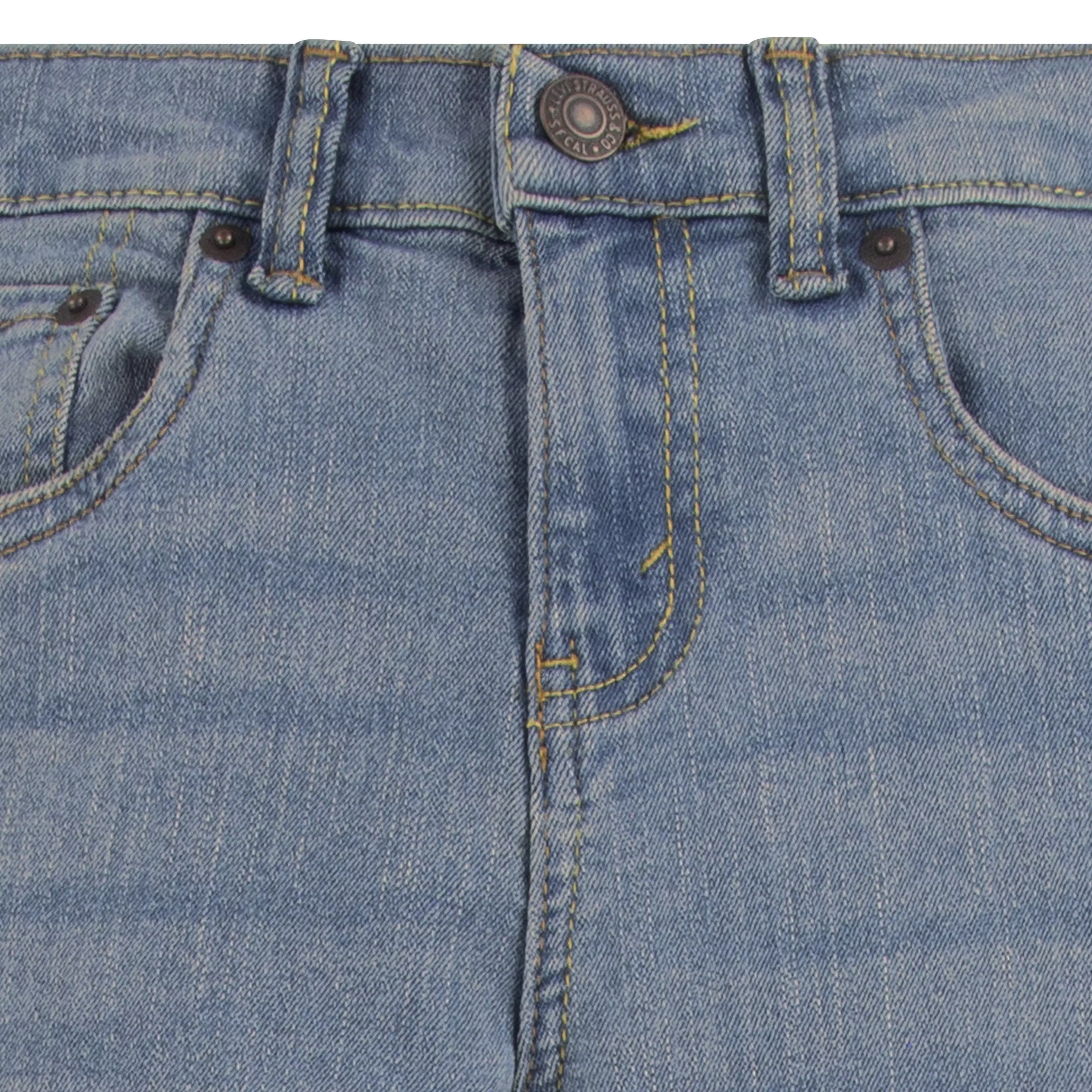 Levi's 511 Bootcut Lt Wash Big Boys' Blue Denim Jeans - BLUE