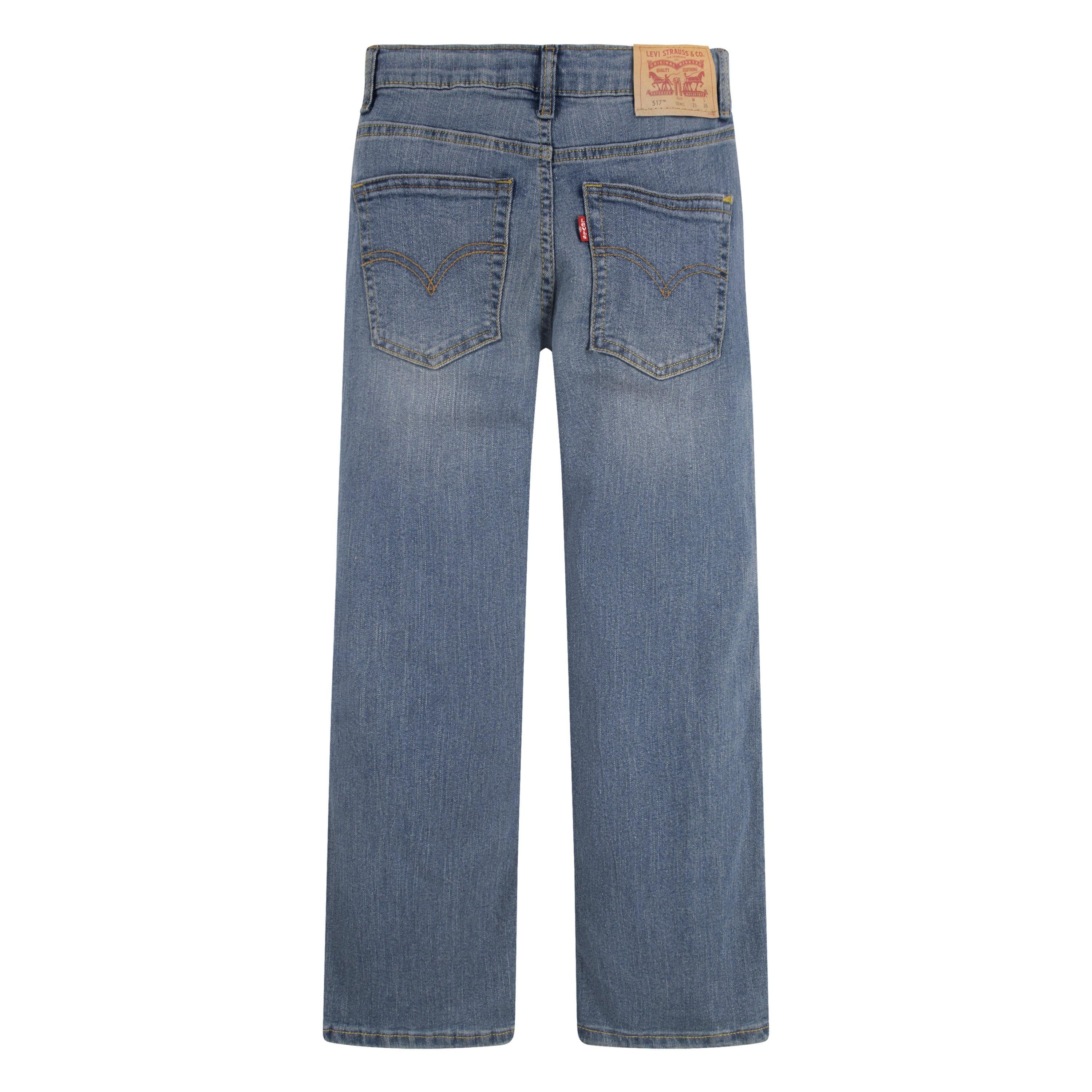 Levi's 511 Bootcut Lt Wash Big Boys' Denim Jeans - Blue - BLUE Thumbnail View 8