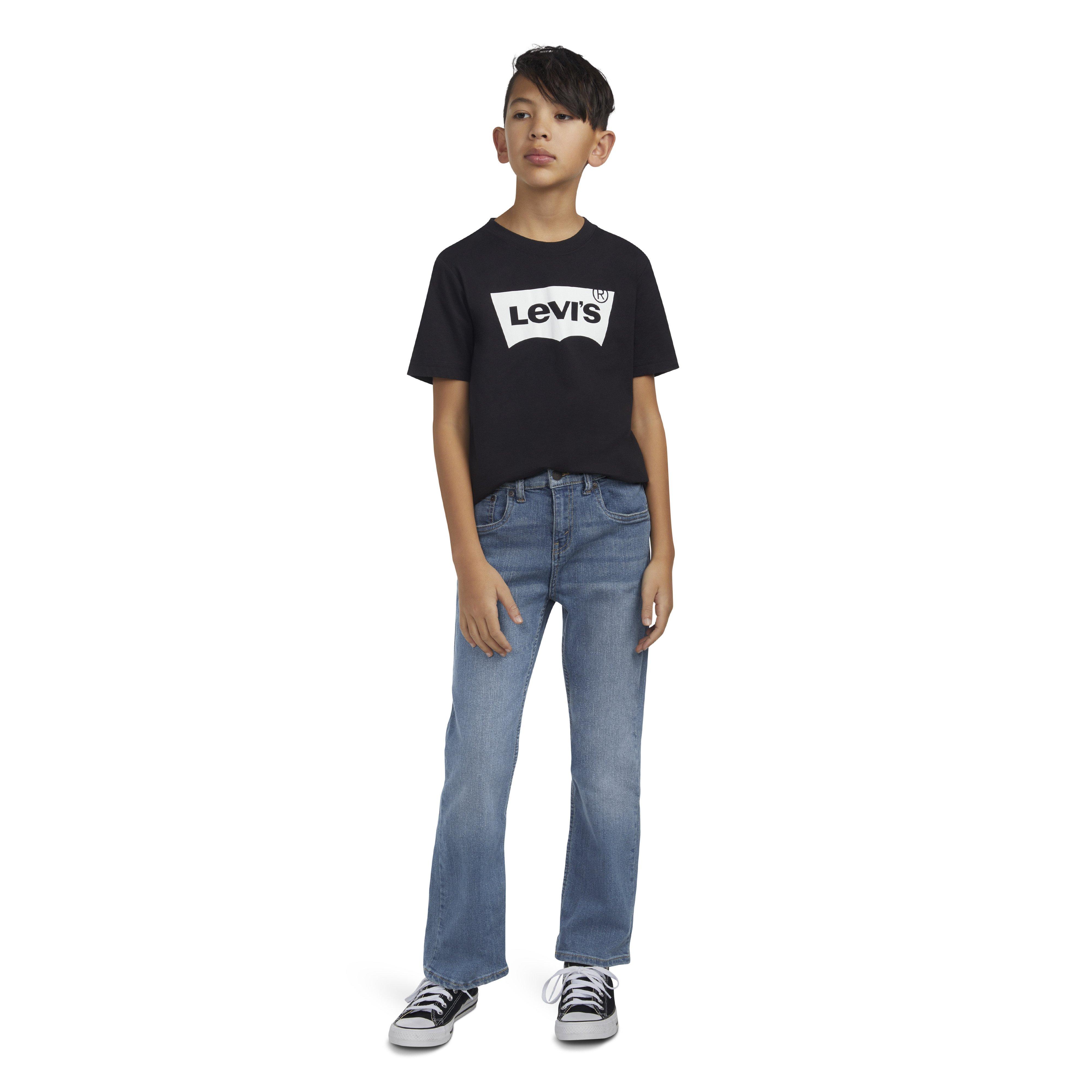 Levi's 511 Bootcut Lt Wash Big Boys' Denim Jeans - Blue - BLUE Thumbnail View 9