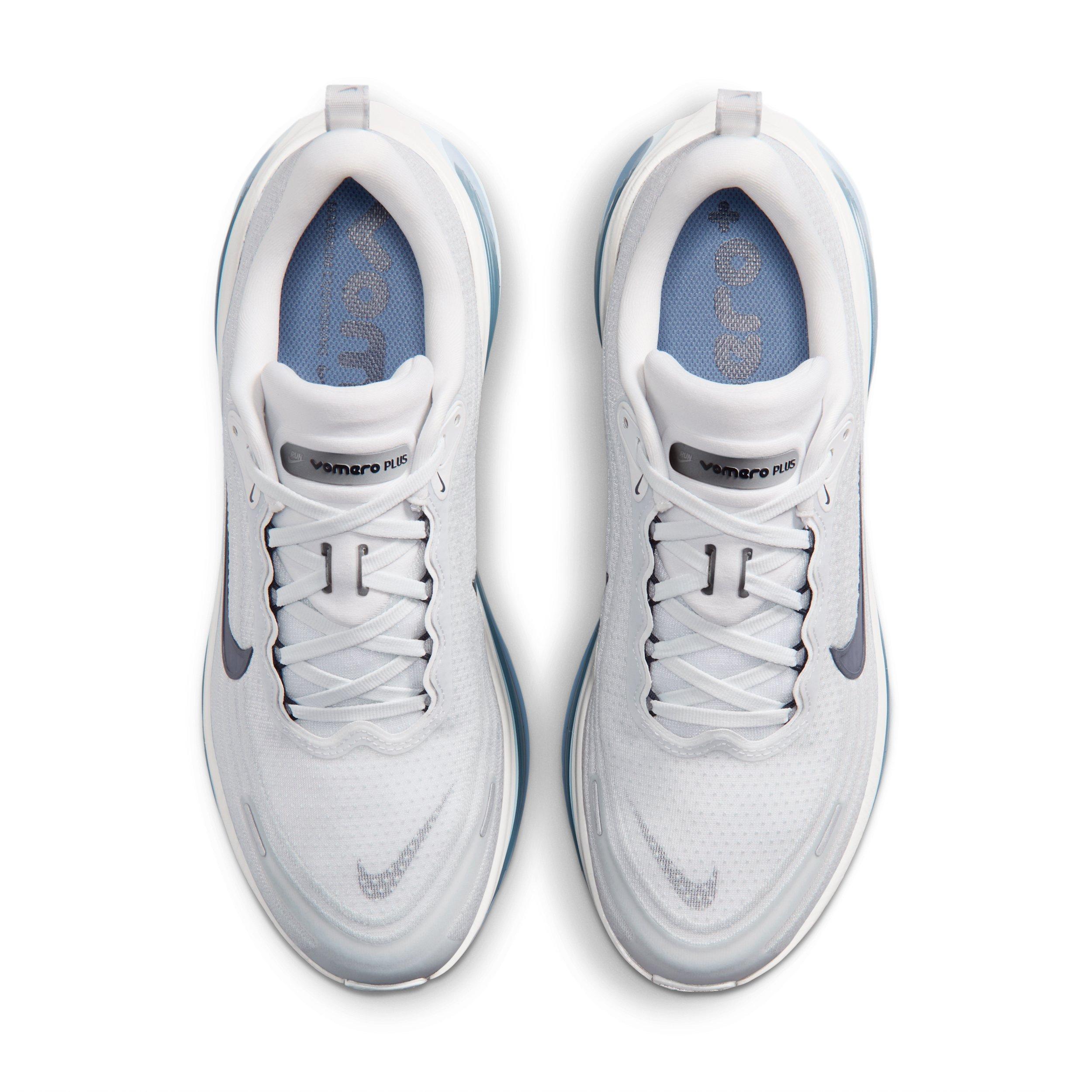 Nike Vomero Plus "Off White/Grey Fog/Thunderstorm/Obsidian" Men's Running Shoe - OFF WHITE/GREY/THUNDERSTORM/OBSIDIAN Thumbnail View 4