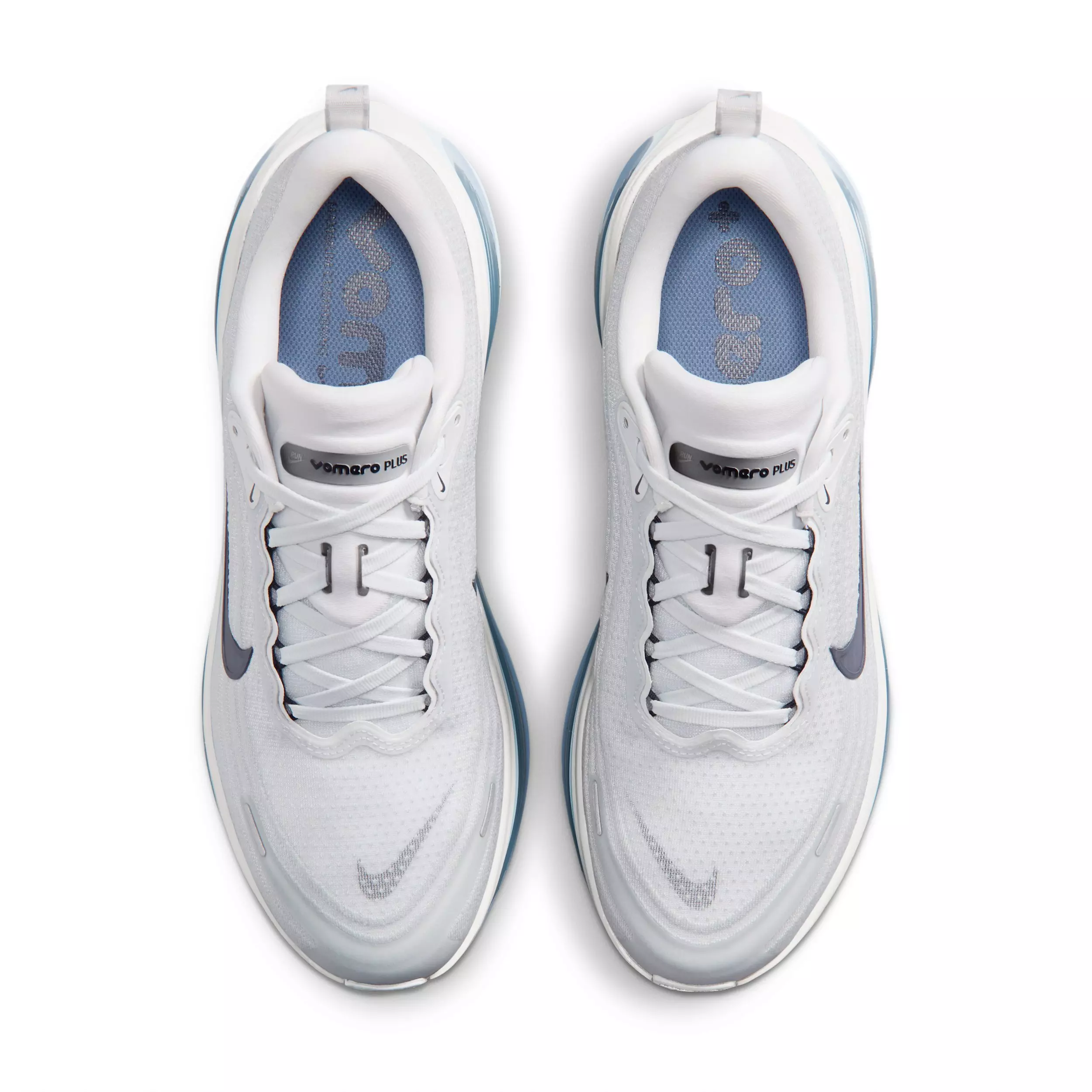 Nike Vomero Plus "Off White/Grey Fog/Thunderstorm/Obsidian" Men's Running Shoe - OFF WHITE/GREY/THUNDERSTORM/OBSIDIAN