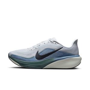 Nike Pegasus 42 "Pure Platinum/Work Blue/Mineral Slate/Dark Obsidian" Men's Running Shoe - PLATINUM/BLUE/SLATE/DK OBSIDIAN