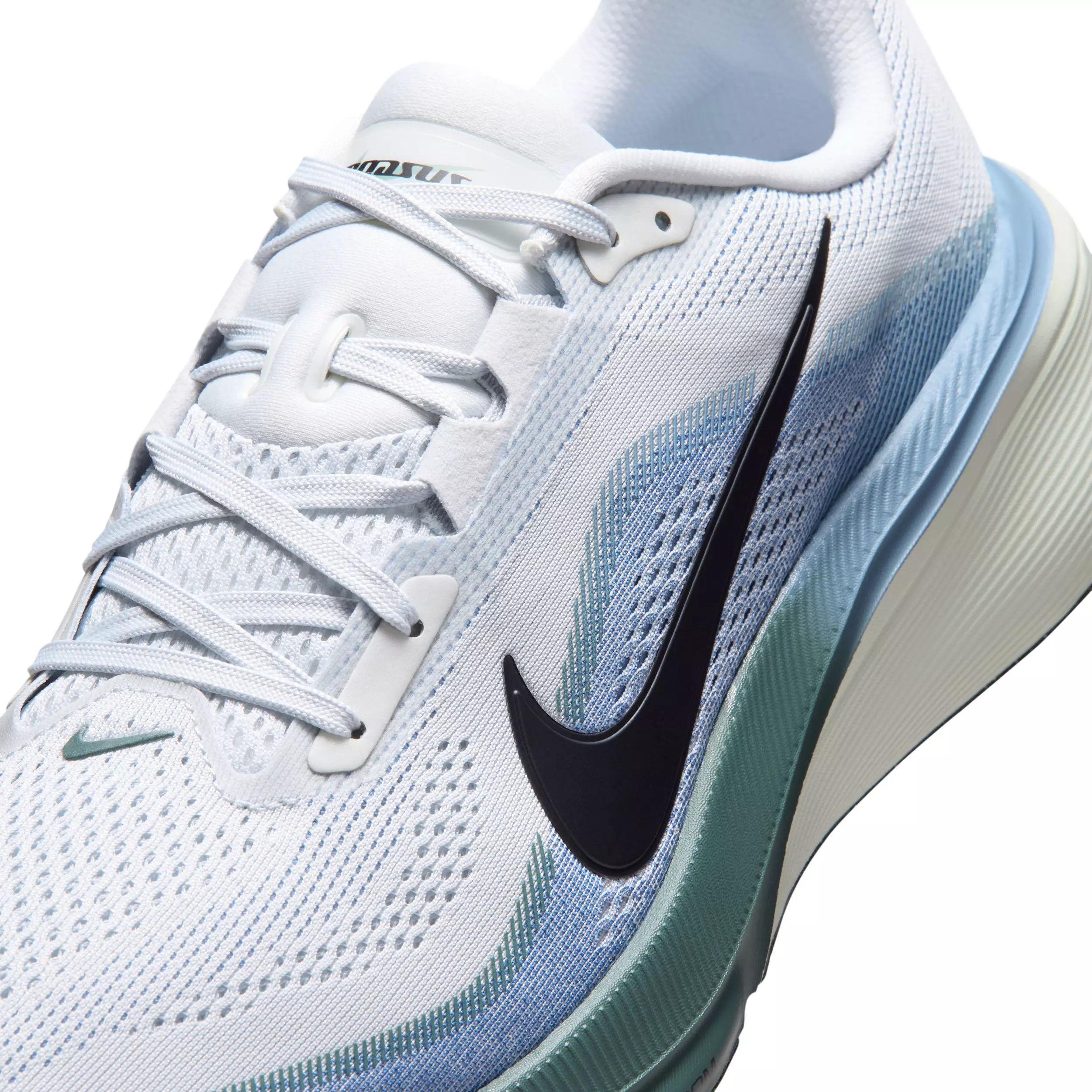 Nike Pegasus 42 "Pure Platinum/Work Blue/Mineral Slate/Dark Obsidian" Men's Running Shoe - PLATINUM/BLUE/SLATE/DK OBSIDIAN