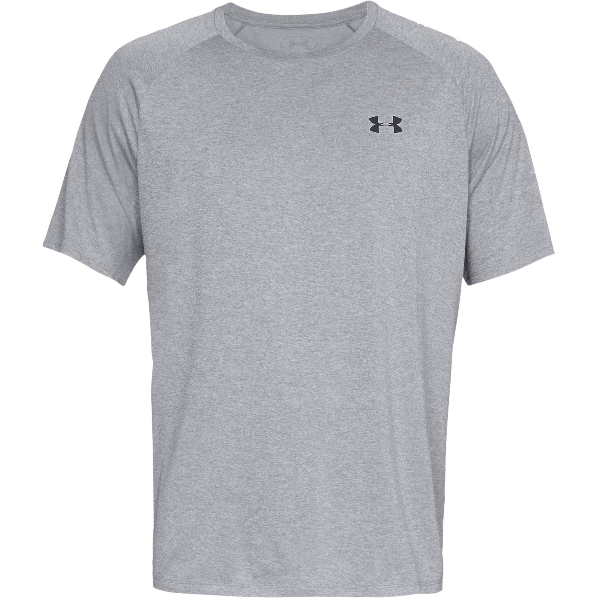 Under Armour Men's Tech T-Shirt - STEEL Thumbnail View 4