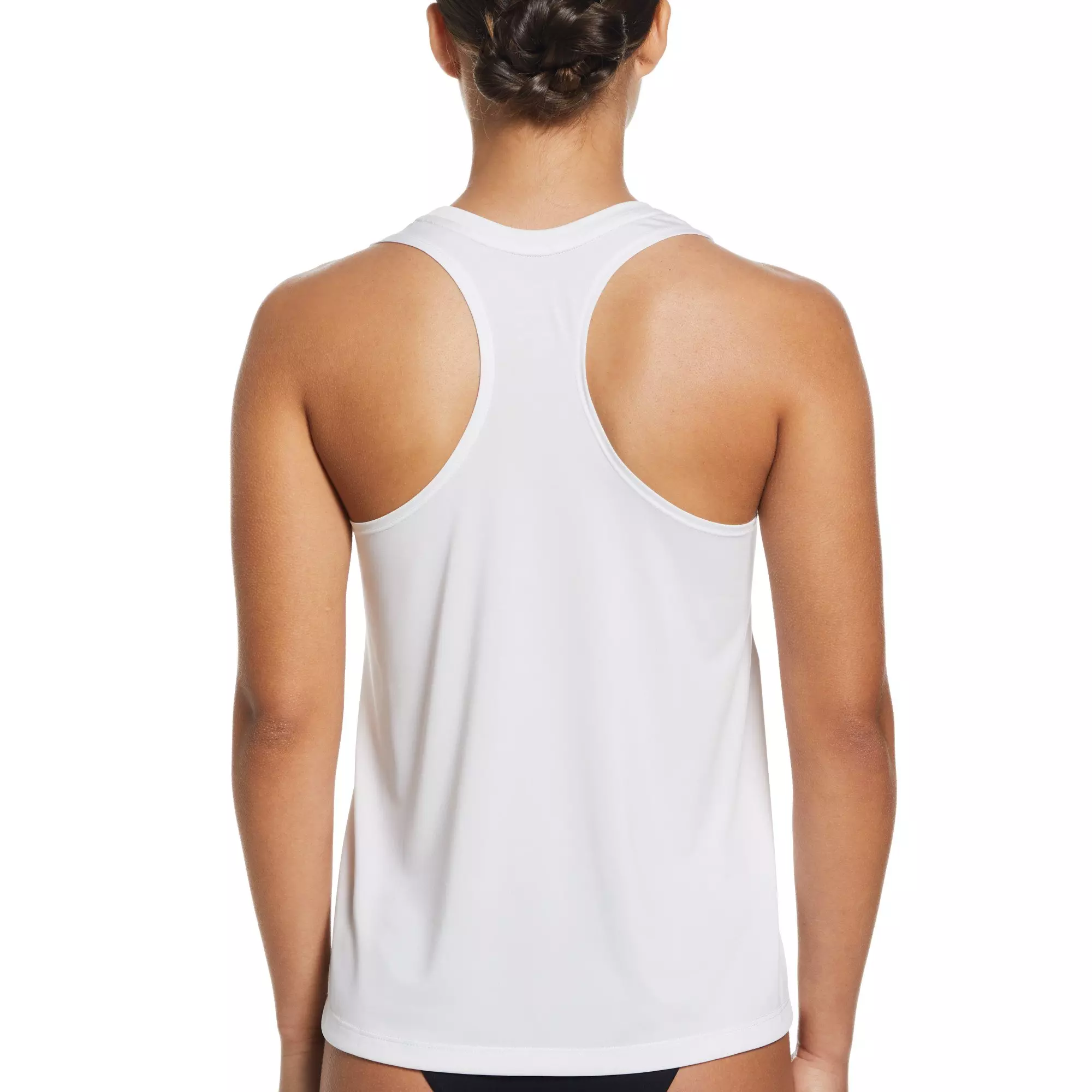 Nike Women's Swim Essential Tank Top - WHITE