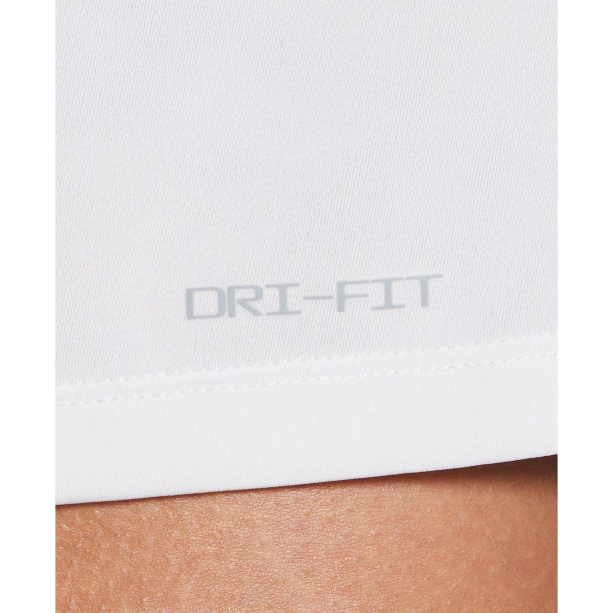 Nike Women's Swim Essential Tank Top - WHITE Thumbnail View 5