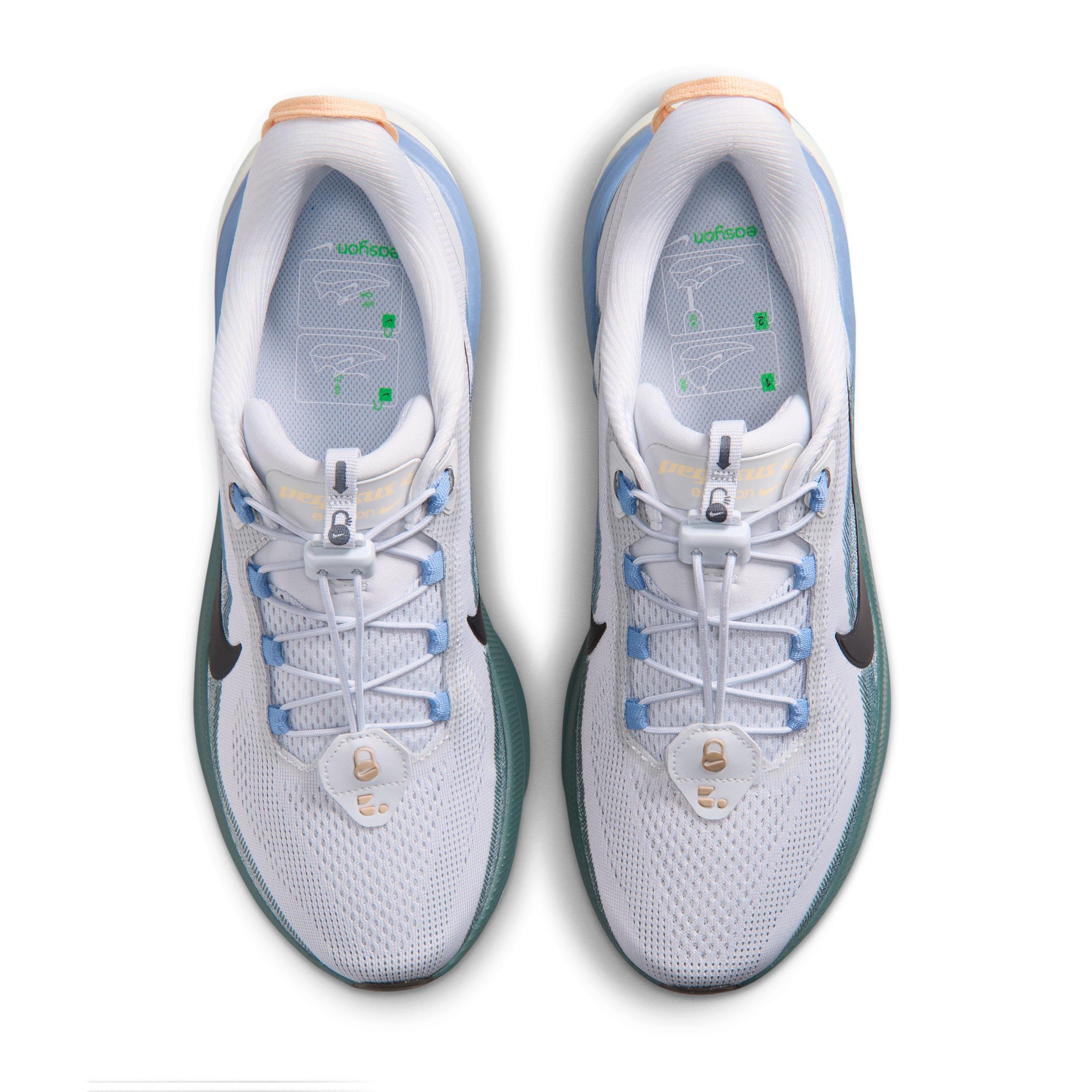 Nike Pegasus 42 EasyOn "Pure Platinum/Mineral Slate/Work Blue/Dark Obsidian" Men's Running Shoe - PLATINUM/SLATE/BLUE/DK OBSIDIAN Thumbnail View 4