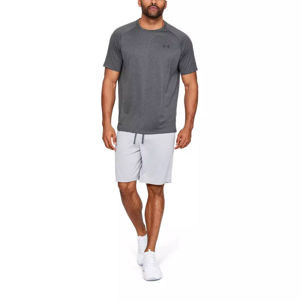 Under Armour Men's Basic Tech 2.0 Crew Tee - GREY