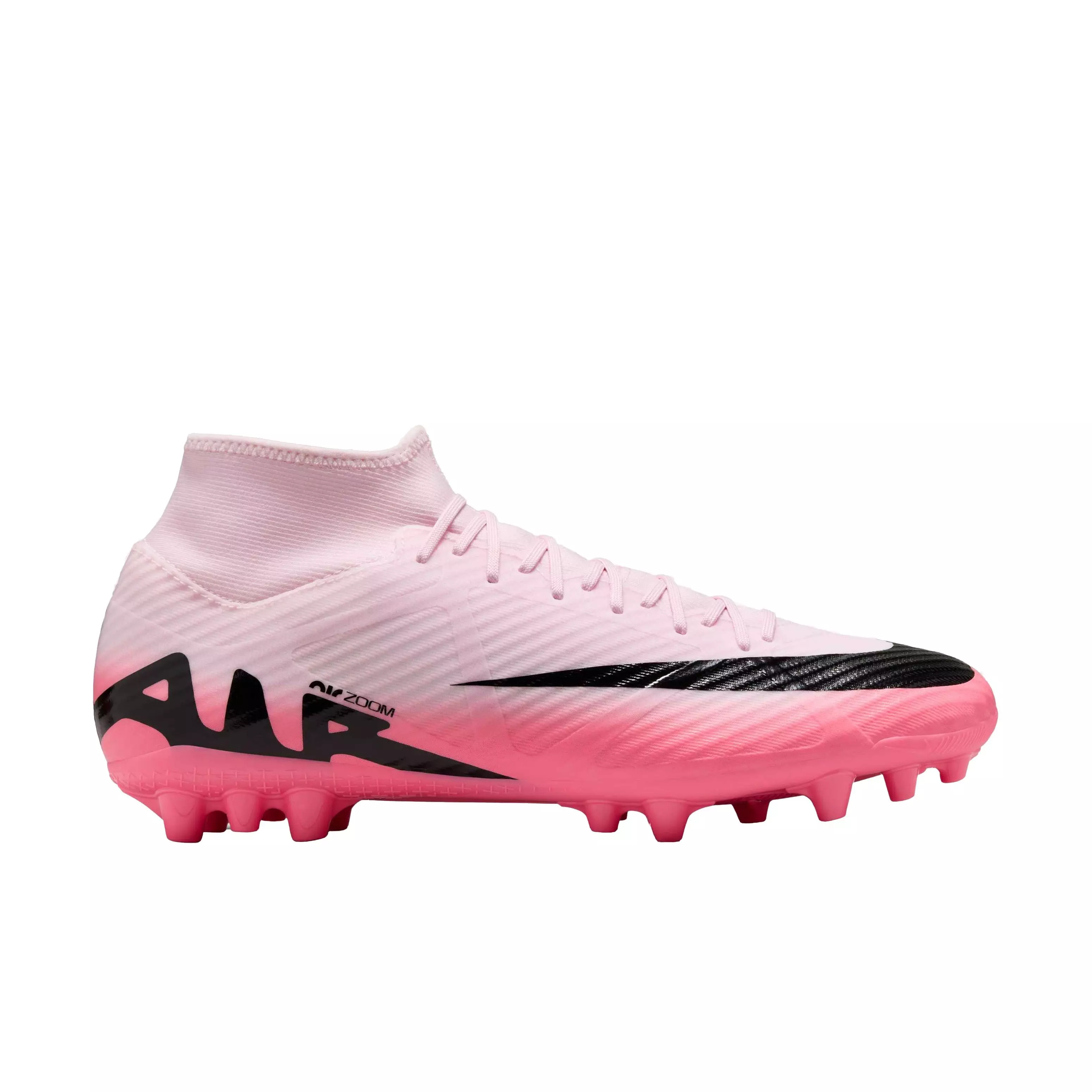 Nike Mercurial Superfly 9 Academy Artificial Grass"Pink Foam/Black" Men's Soccer Cleat - PINK/BLACK