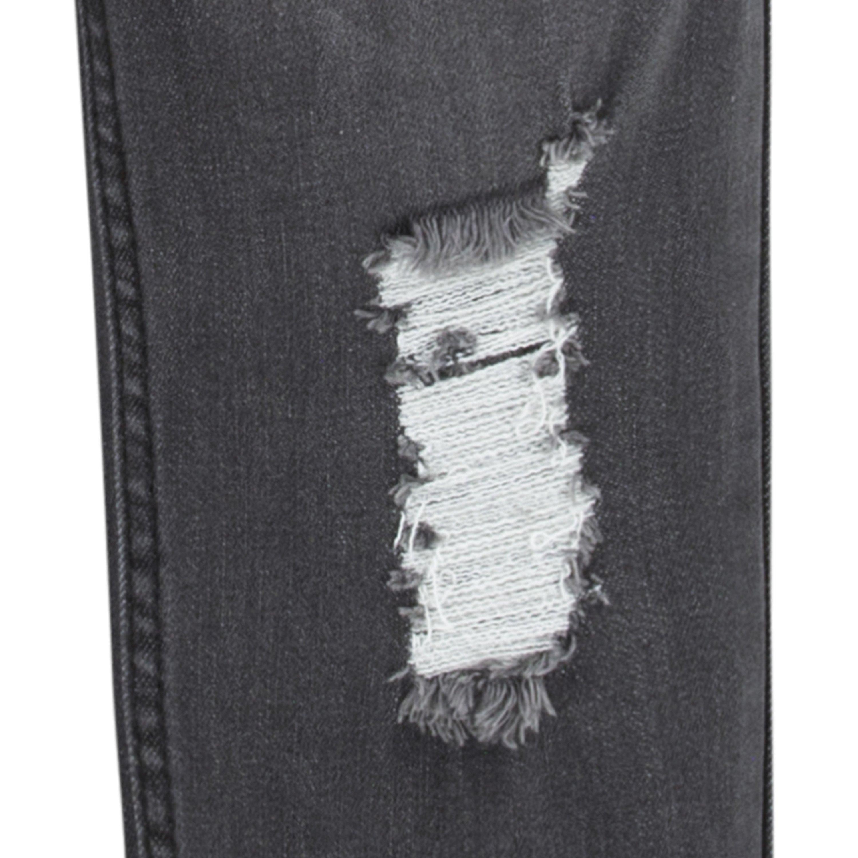 Levi's 502 Regular Taper Fit Little Boys' Black Wash Denim Jeans