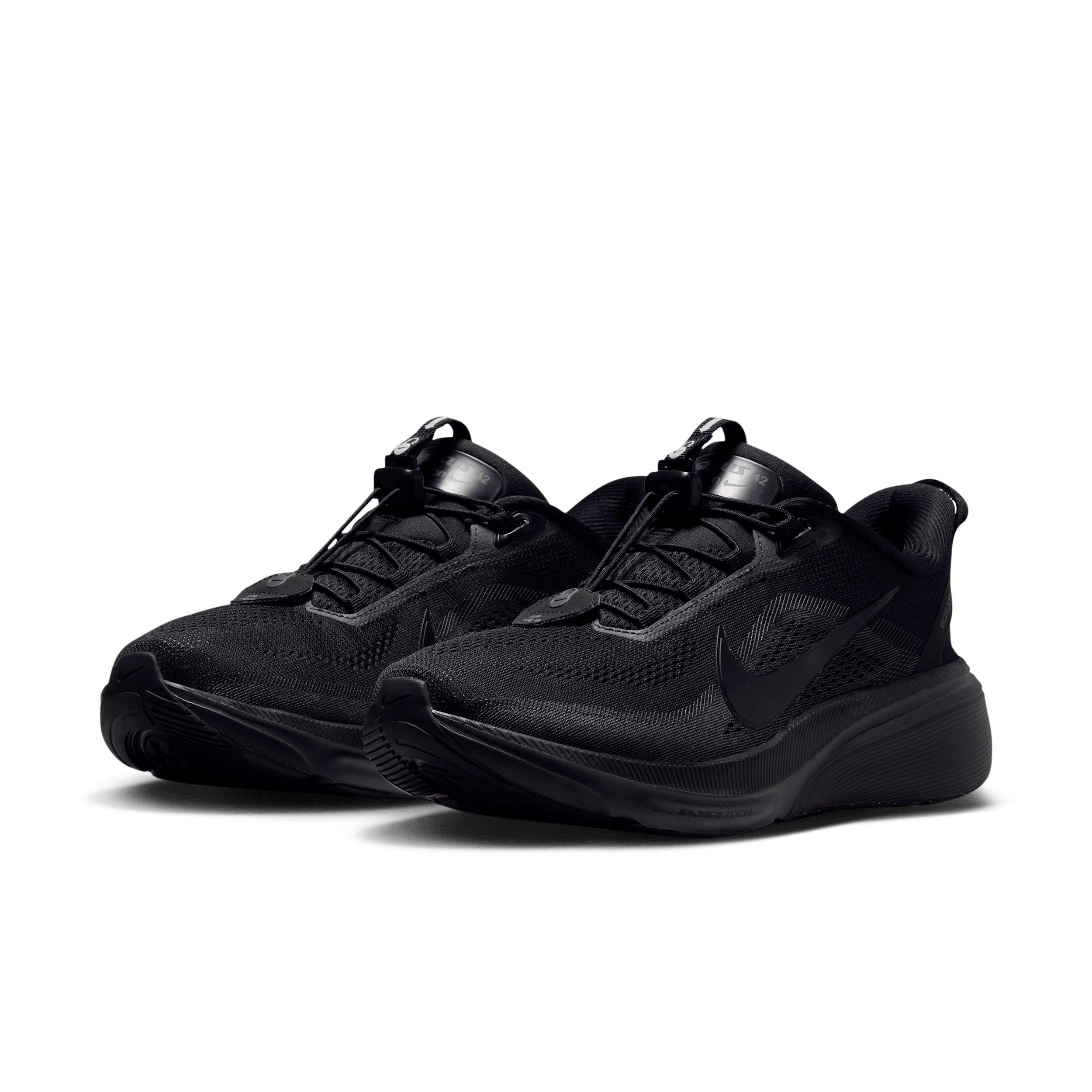 Nike Pegasus 42 EasyOn "Black/Anthracite/Black" Men's Running Shoe - BLACK/ANTHRACITE/BLACK Thumbnail View 3
