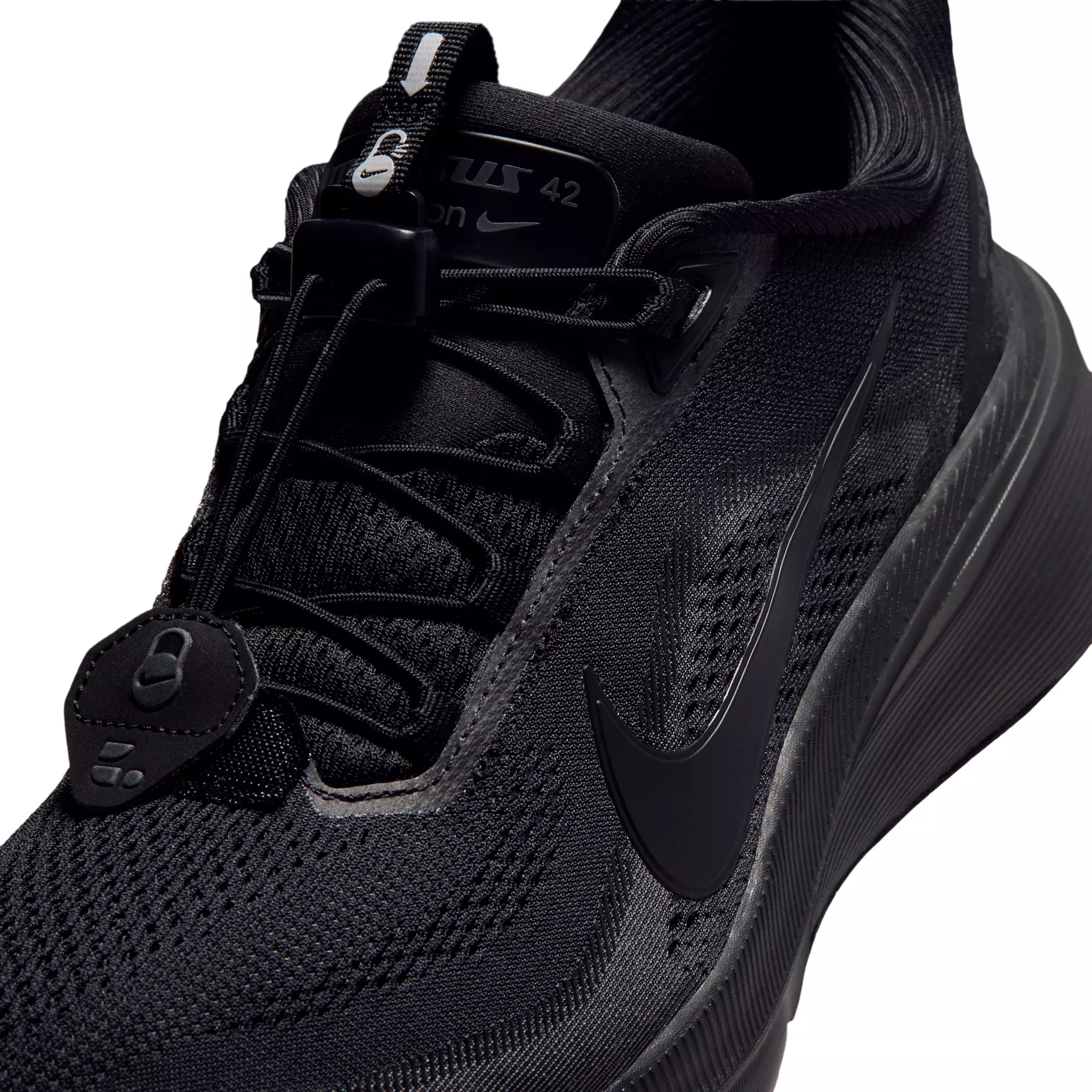 Nike Pegasus 42 EasyOn "Black/Anthracite/Black" Men's Running Shoe - BLACK/ANTHRACITE/BLACK