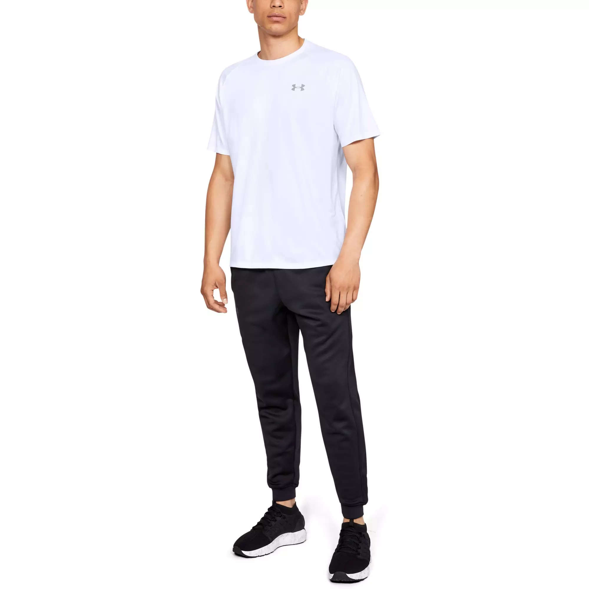 Under Armour Men's Tech 2.0 White Tee - WHITE