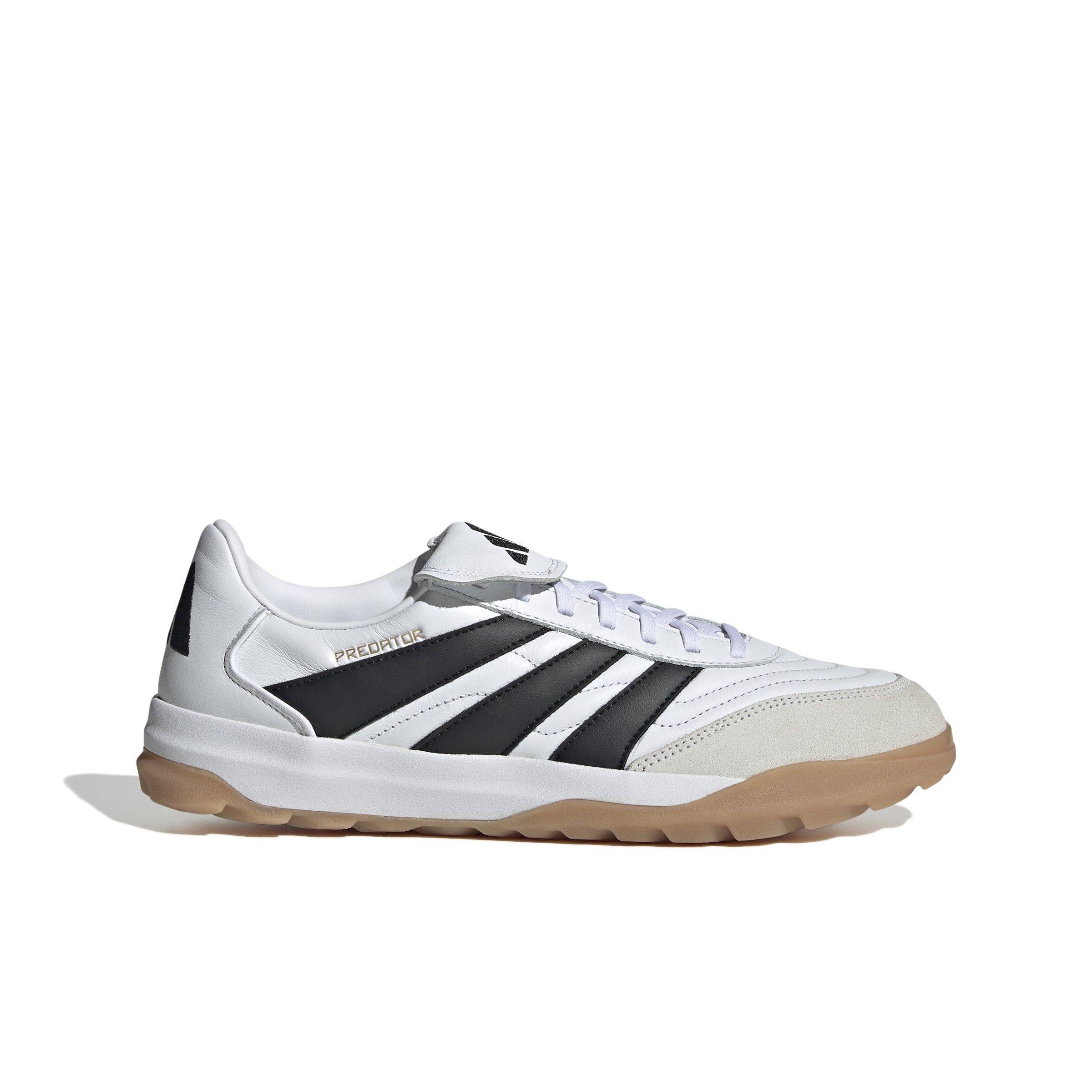 adidas Predator Trainers Turf "Ftwr White/Core Black/Gold Metallic" Unisex Soccer Shoe - WHITE/BLACK/GOLD Thumbnail View 1